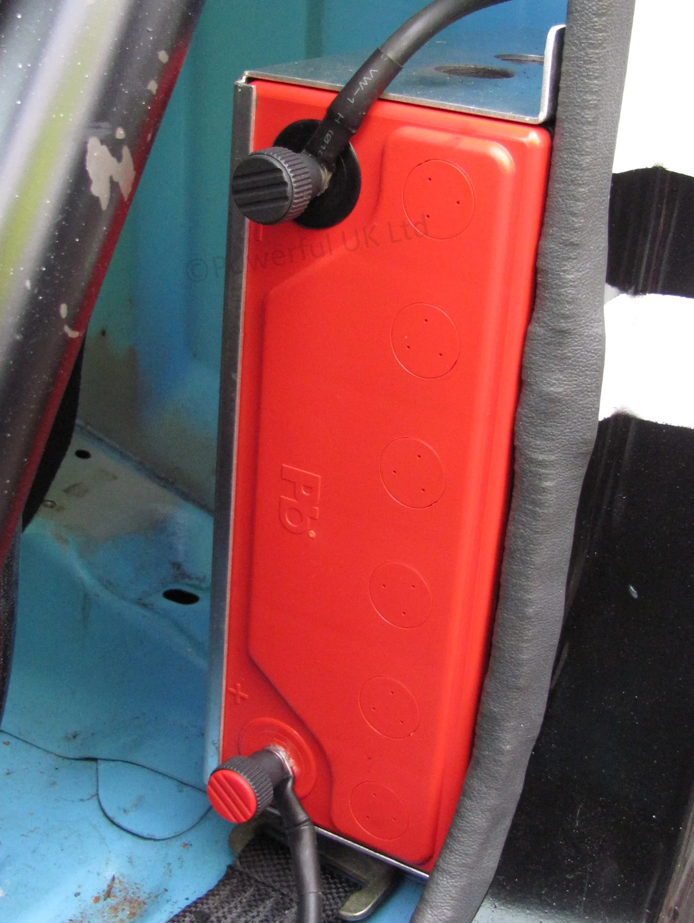 Battery Terminal Connectors Pair - M6 Nut Type - Image 4