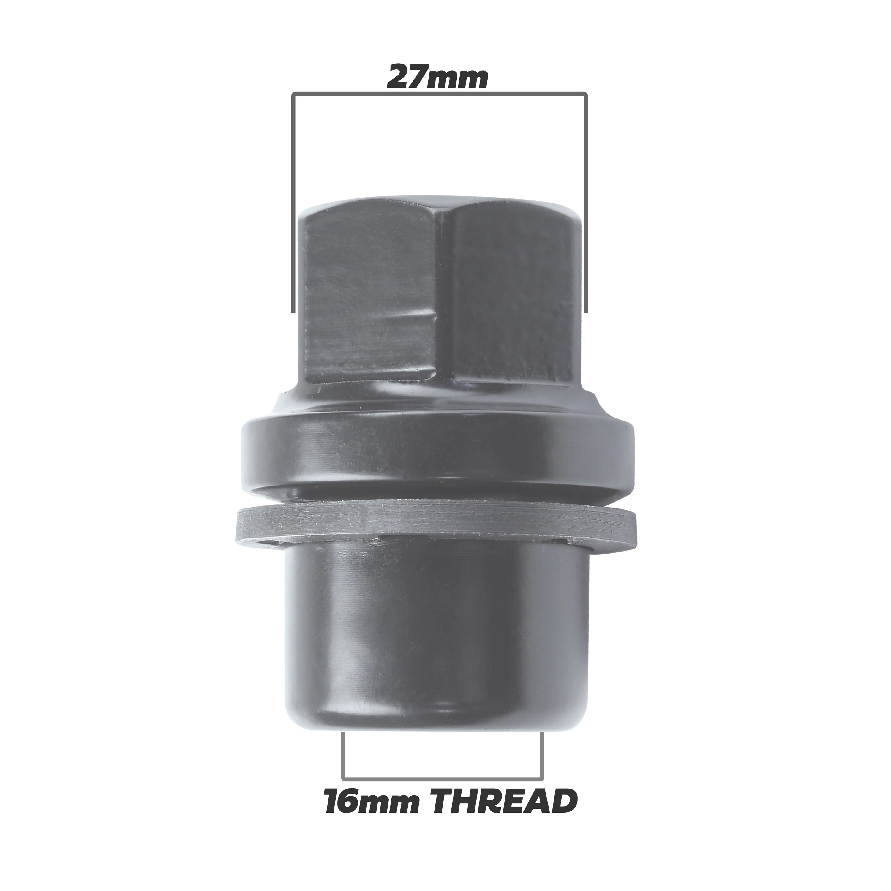 Black Alloy Wheel Nuts 20pc kit for Land Rover Discovery 1 - Alloy wheel type - Image 4