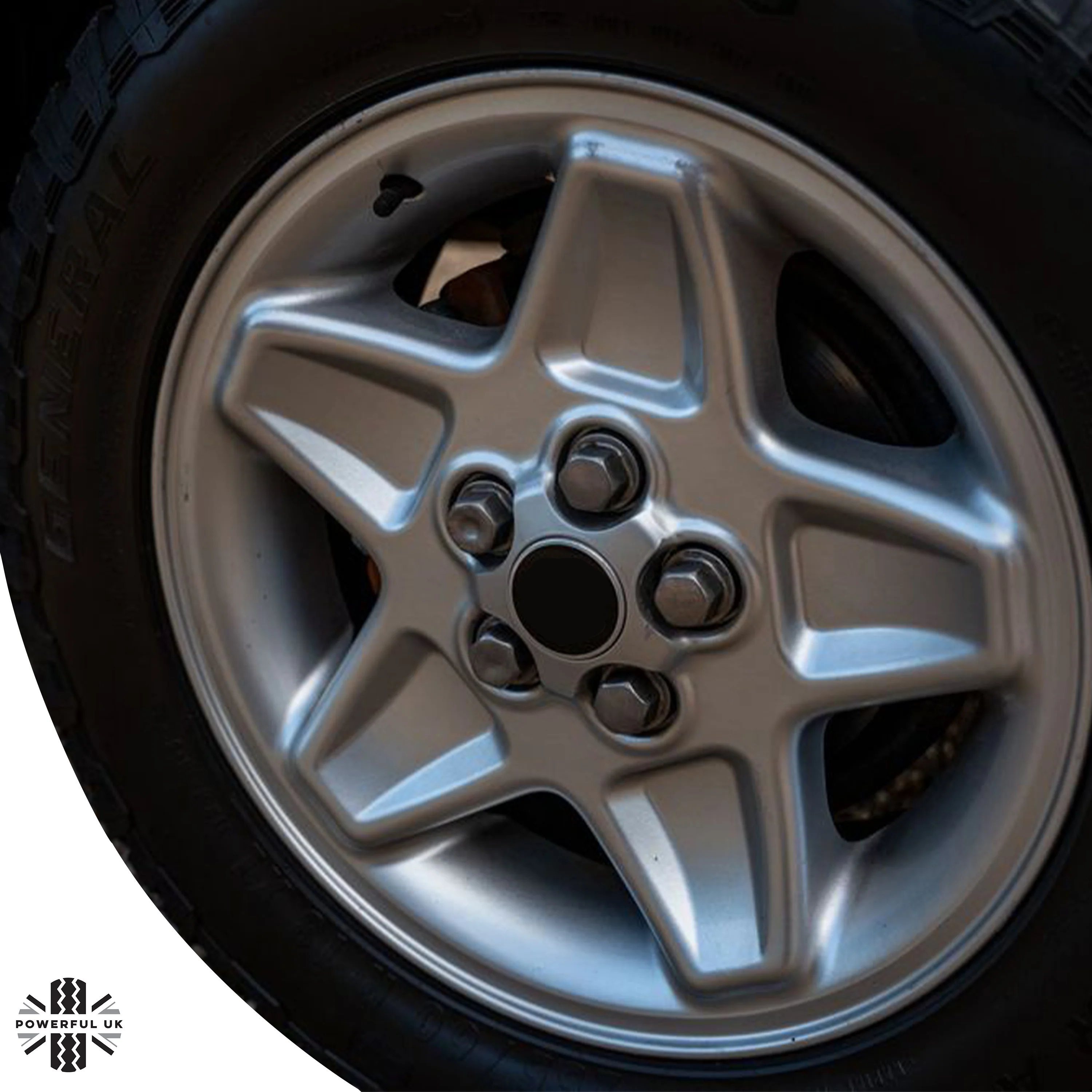 Black Alloy Wheel Nuts 20pc kit for Land Rover Discovery 1 - Alloy wheel type - Image 6