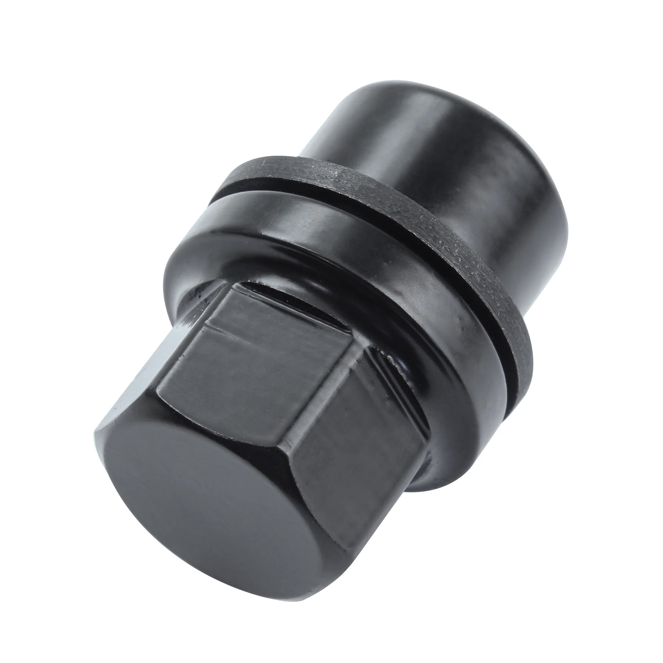 Black Alloy Wheel Nuts 5pc kit for Range Rover Classic - Image 5
