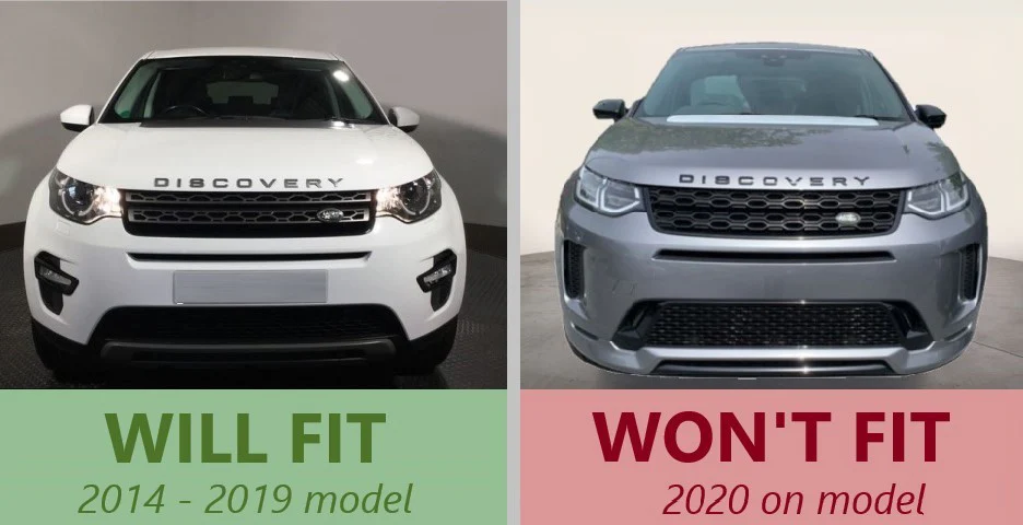Black Dynamic Front Grille for Land Rover Discovery Sport (2014-19) - Aftermarket - Image 6