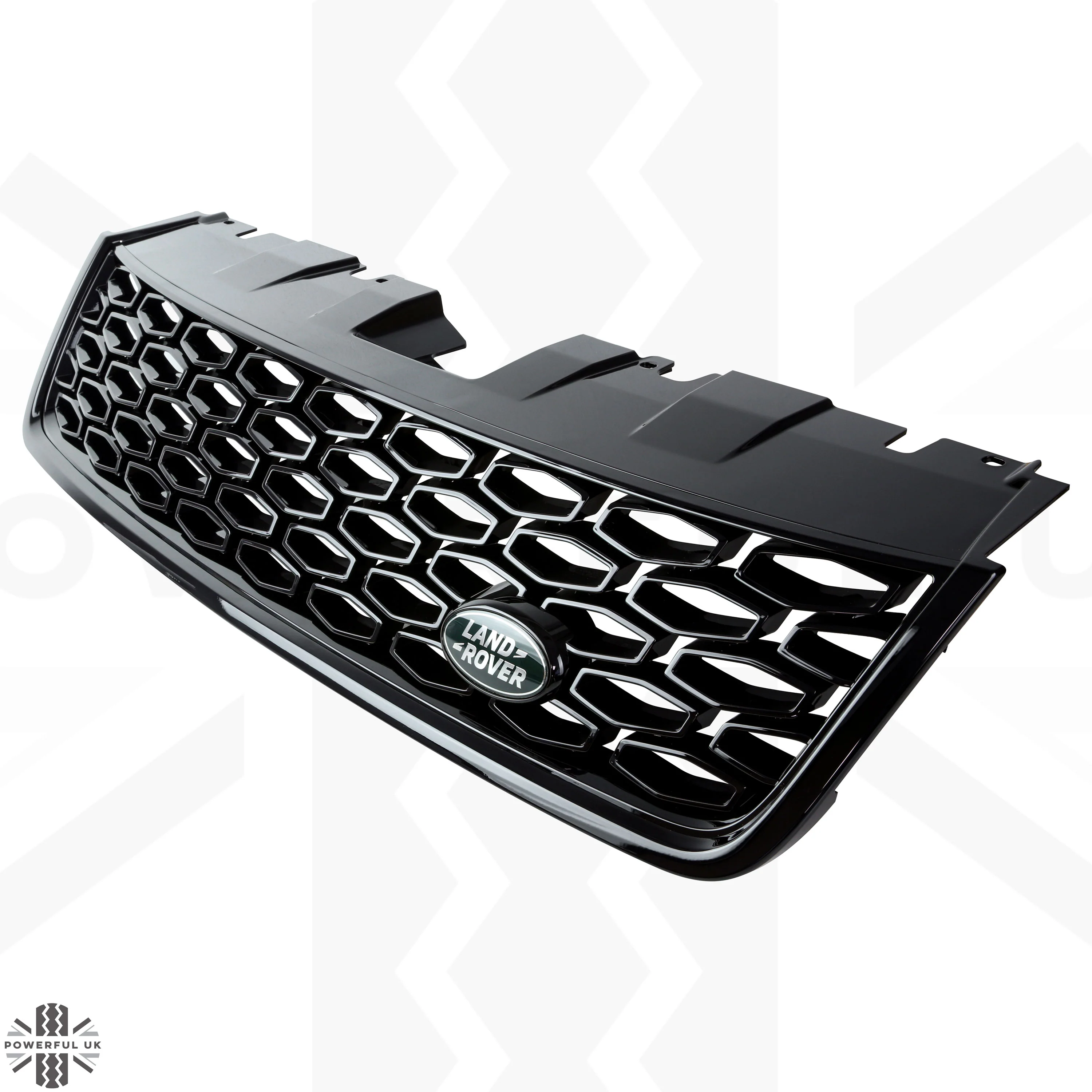 Black Dynamic Front Grille for Land Rover Discovery Sport (2014-19) - Genuine - Image 4