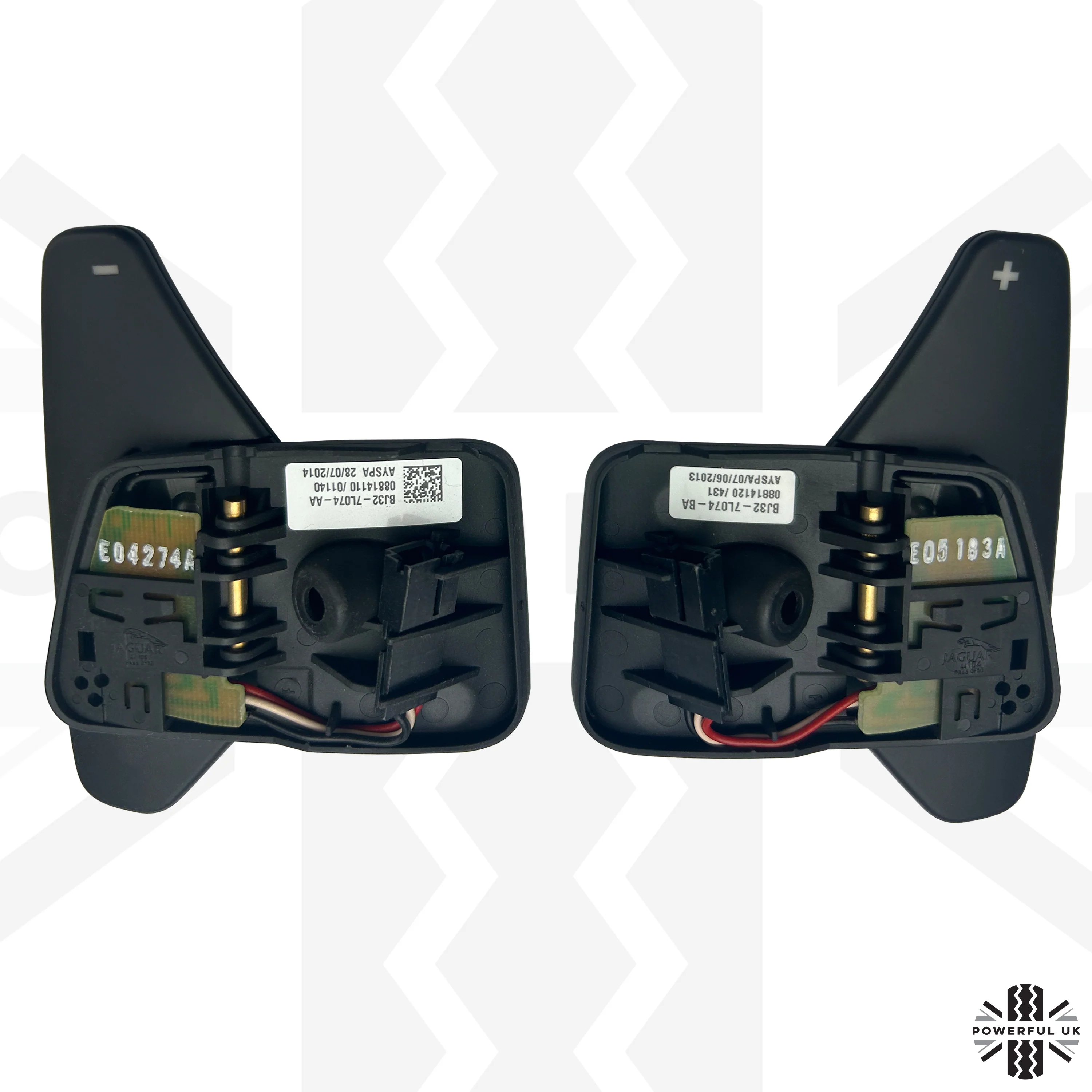 Black Paddle Shifts for Range Rover Sport L494 - Pair - Image 2