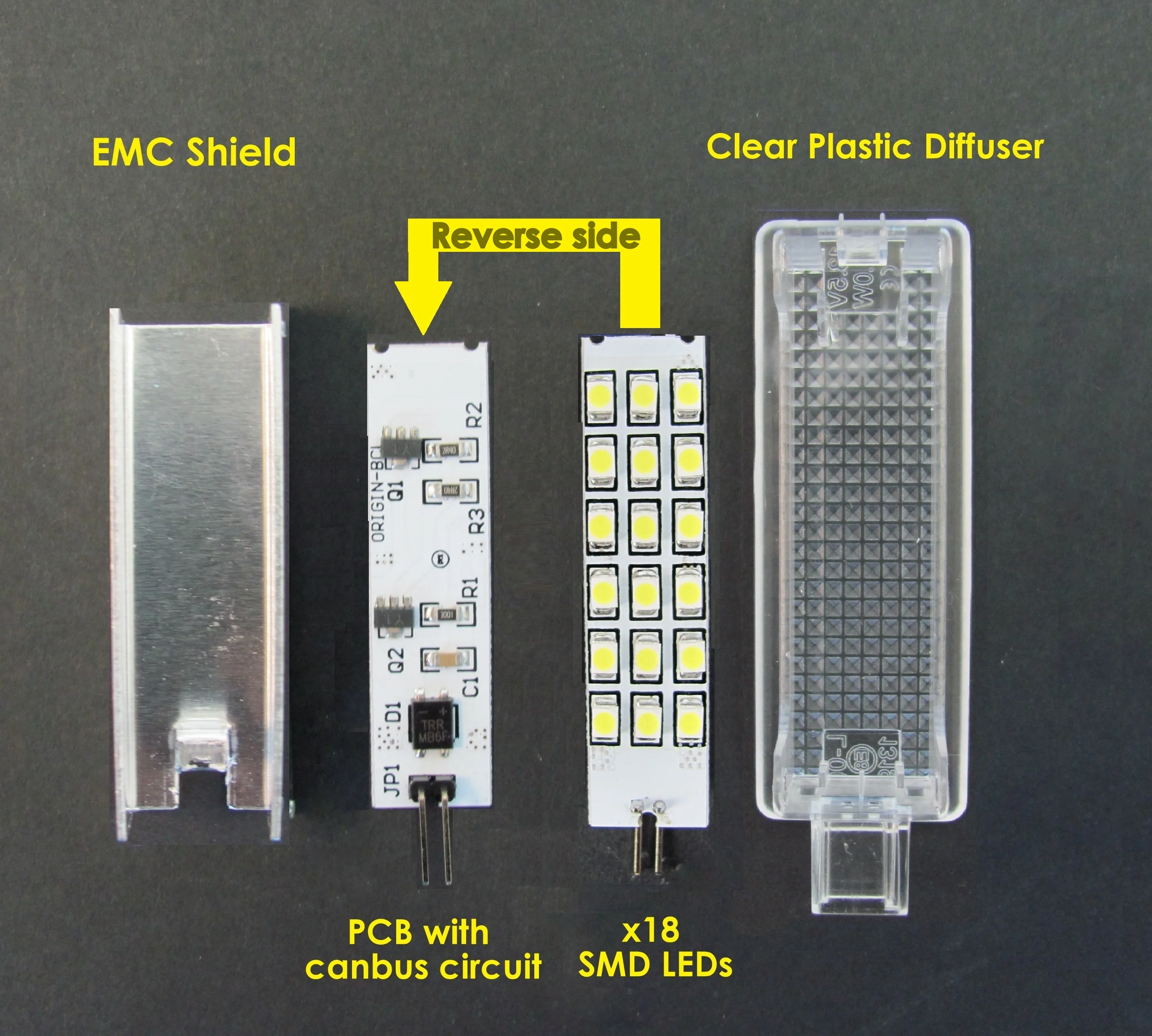 BLUE LED Door Courtesy Lights for Land Rover Discovery 5 (4pc) - Image 4
