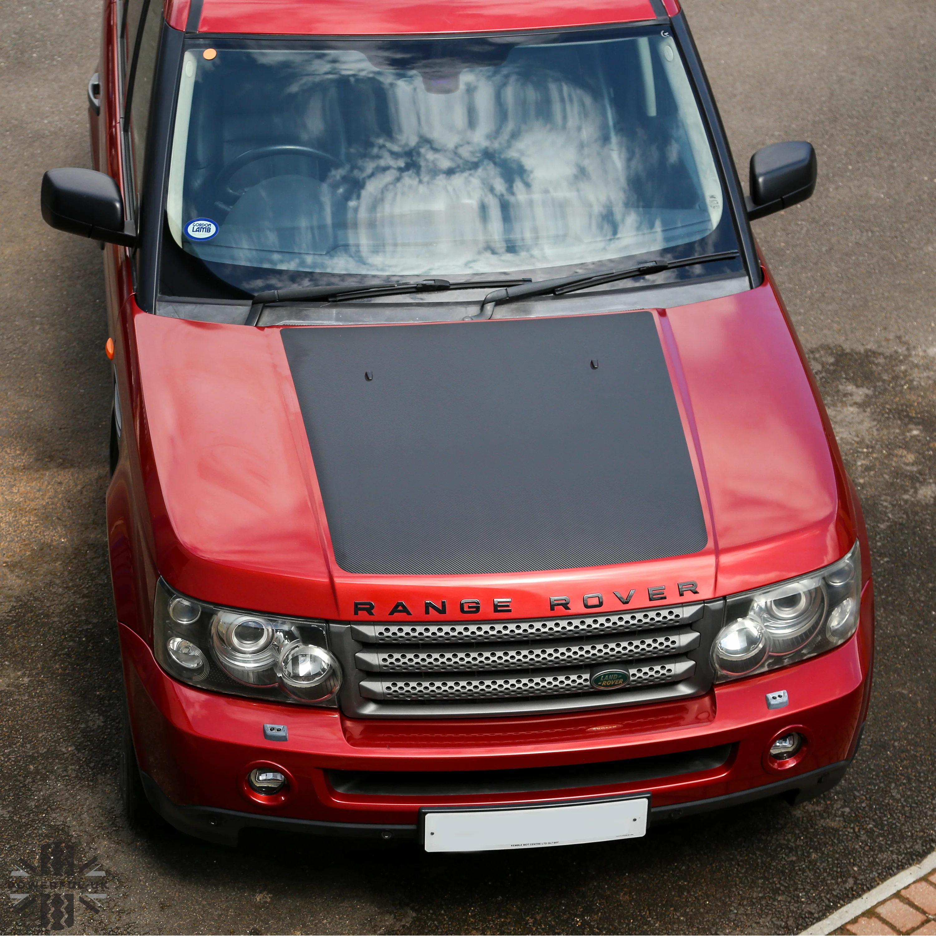 Bonnet Decal - Carbon Fibre for Range Rover Sport L320 (2005-13) - Image 2