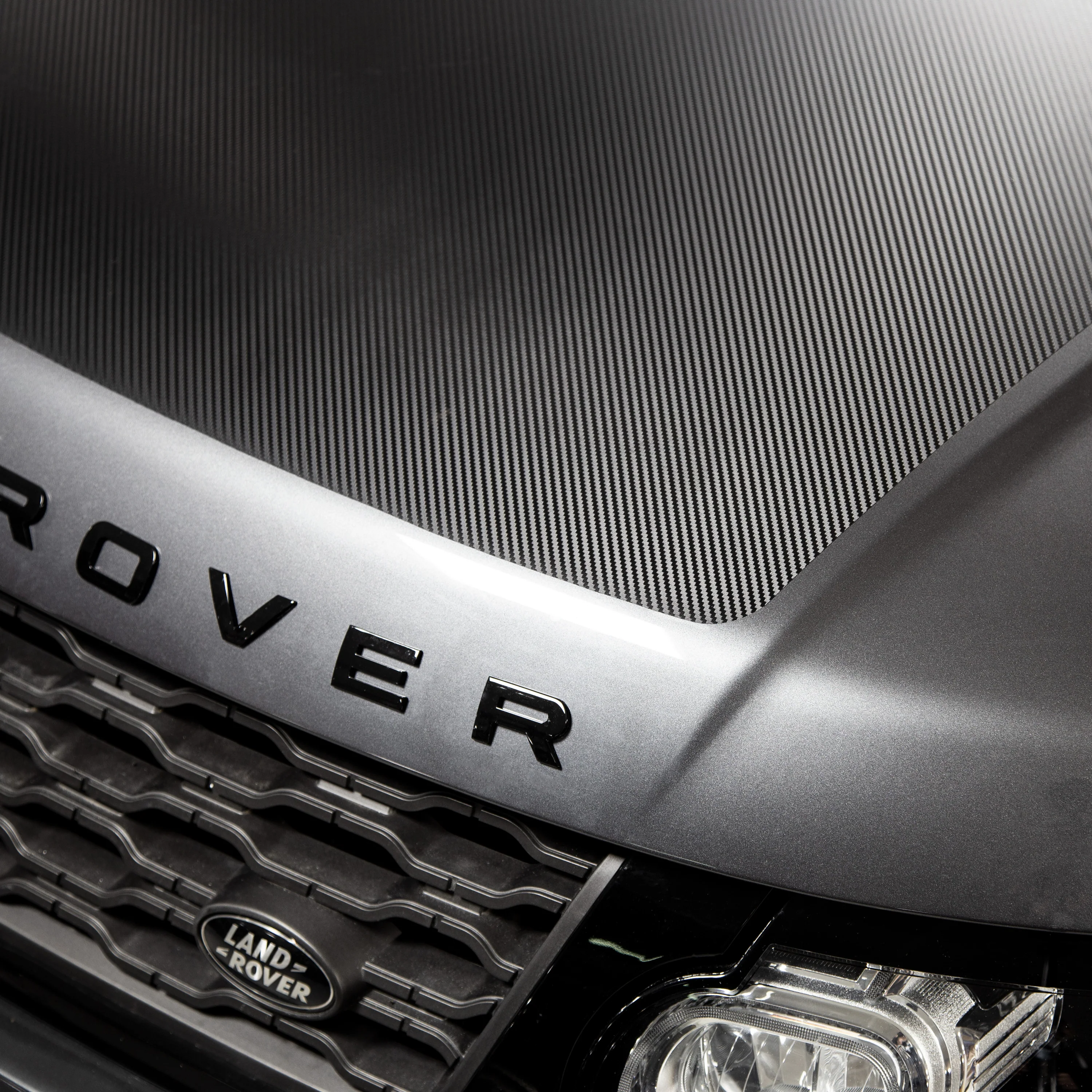 Bonnet Decal - Carbon Fibre for Range Rover Sport L494 (2014-17) - Image 4