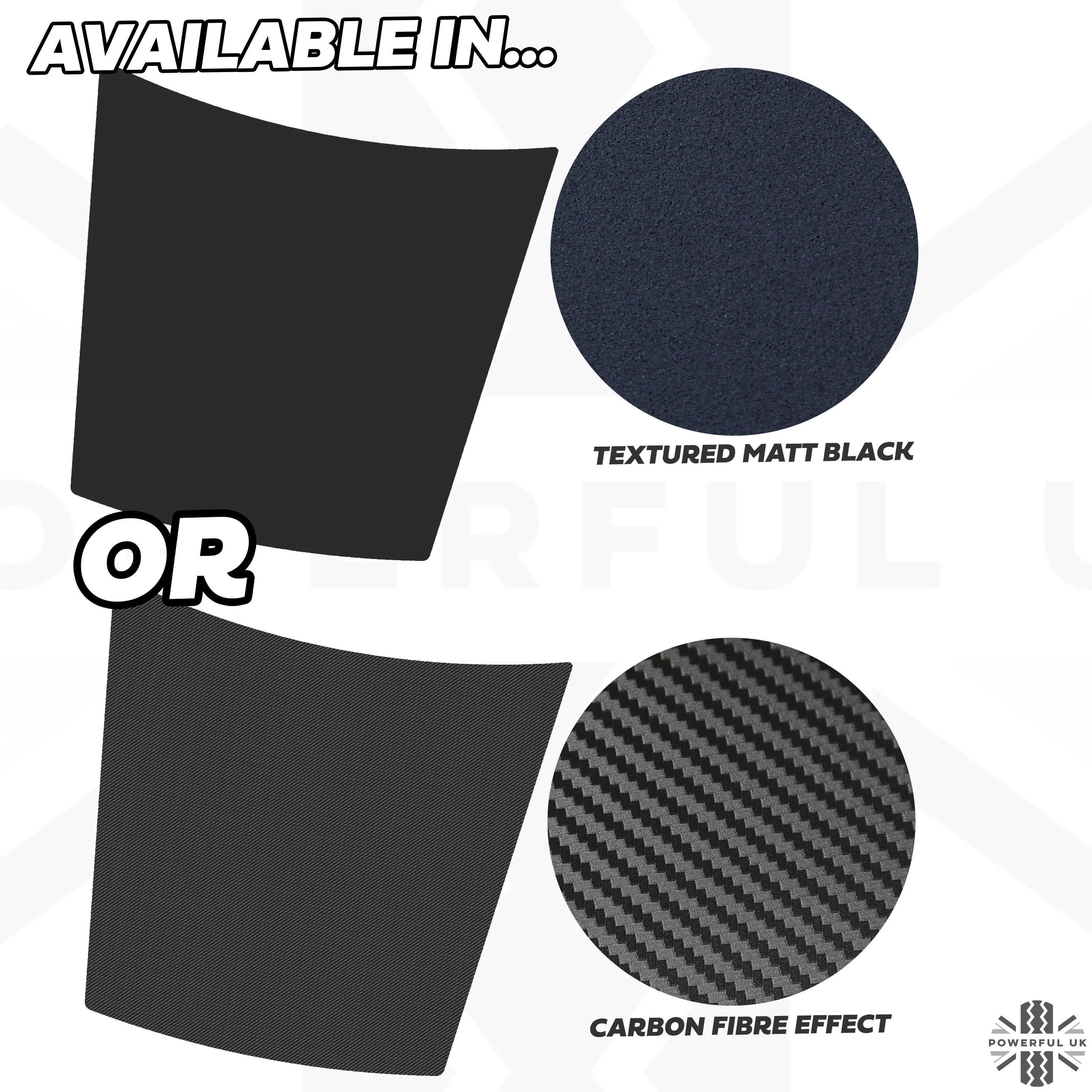 Bonnet Decal - Carbon Fibre for Range Rover Sport L494 (2014-17) - Image 5
