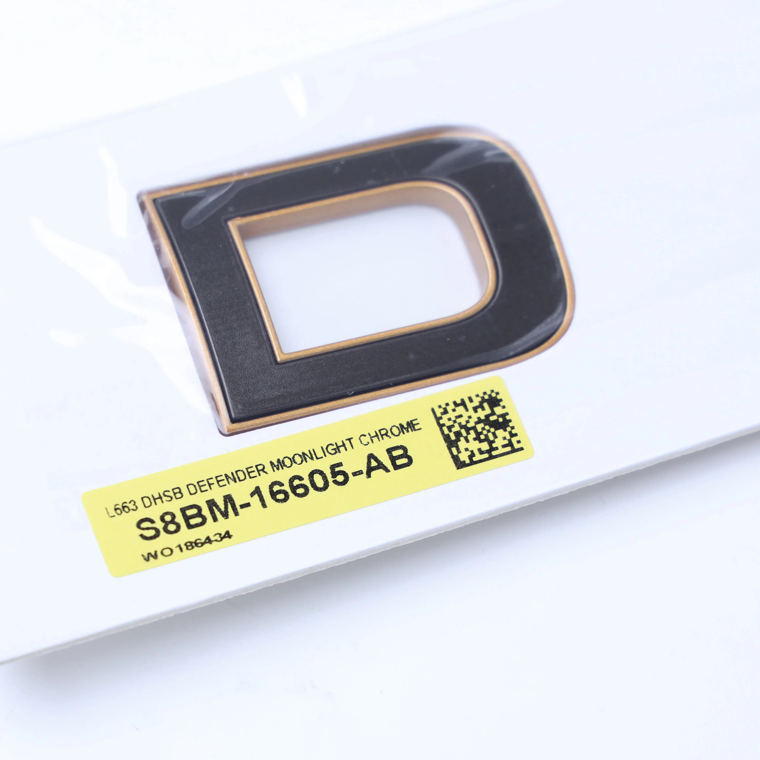 Bonnet Lettering - Moonlight Chrome + Phosphor Bronze - for Land Rover Defender L663 OCTA - Image 8
