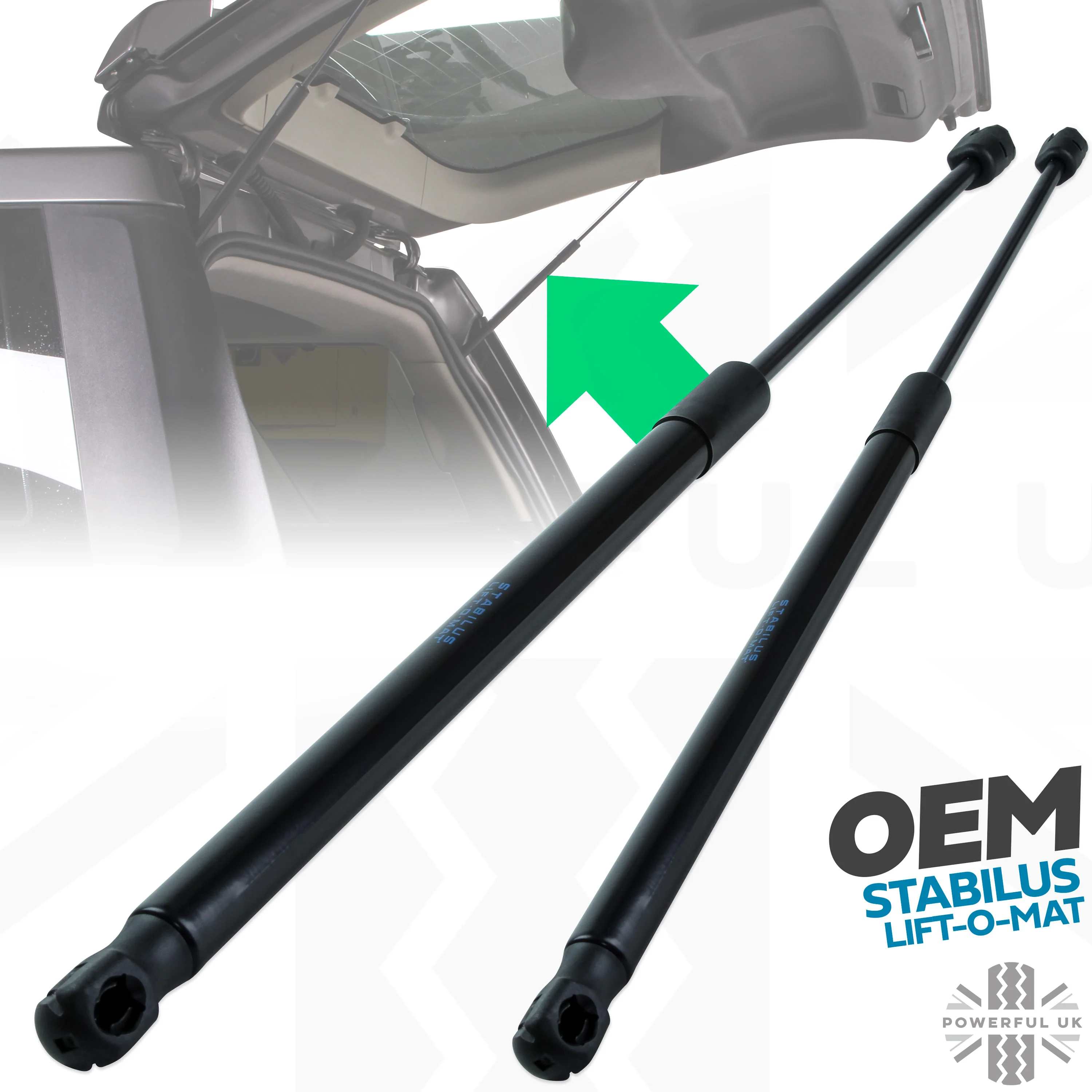Bonnet & Tailgate Gas Strut 4 pc Kit for Land Rover Freelander 2 - Image 2
