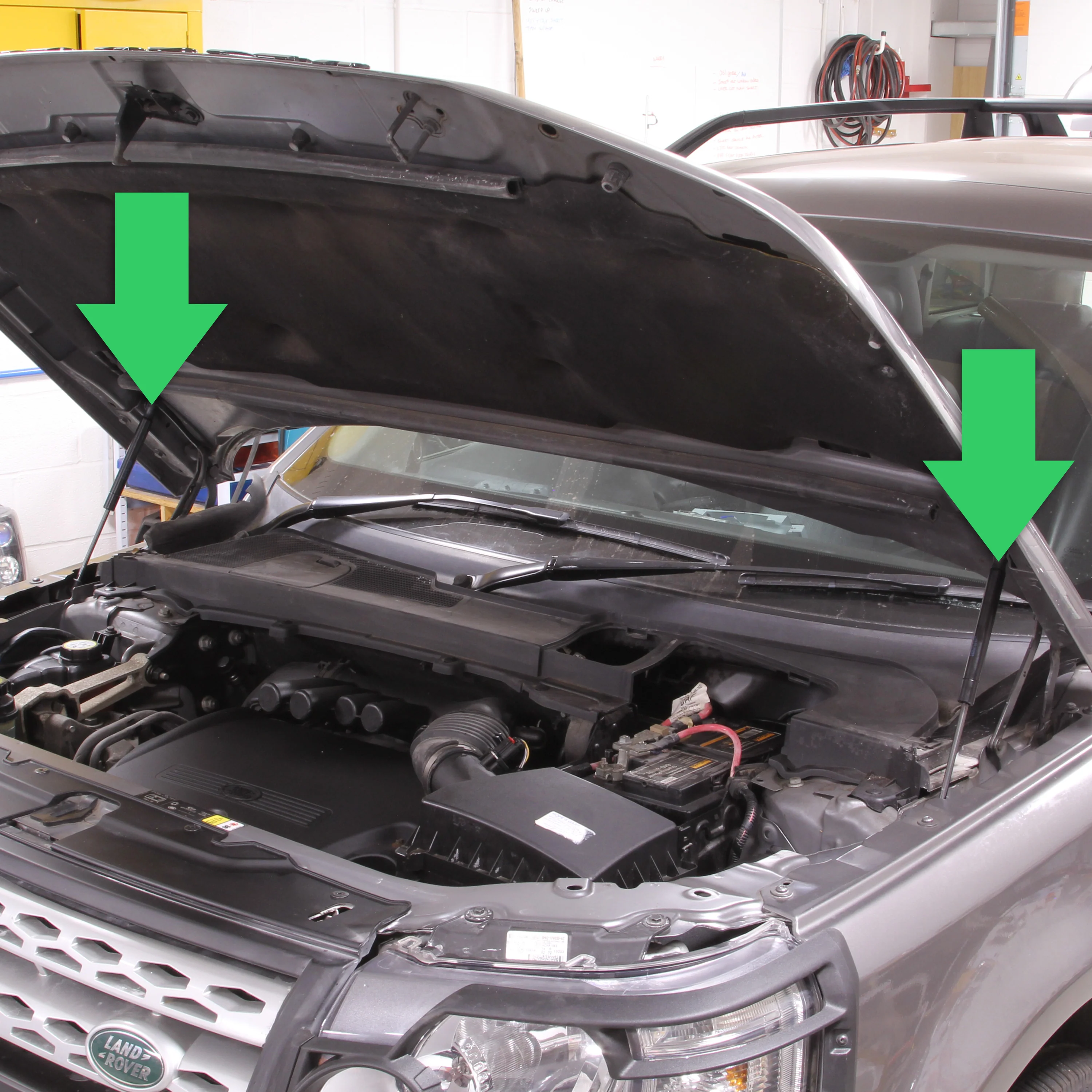 Bonnet & Tailgate Gas Strut 4 pc Kit for Land Rover Freelander 2 - Image 7