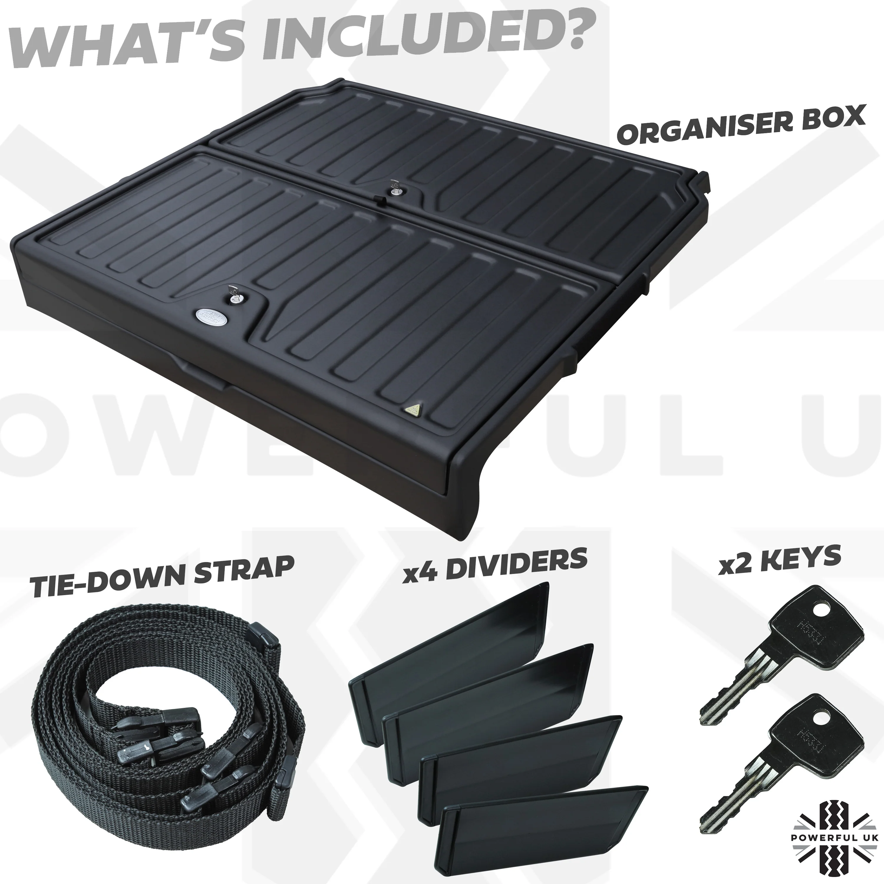 Boot Loadspace Organiser Box (Genuine) for Land Rover Discovery 5 - Image 4