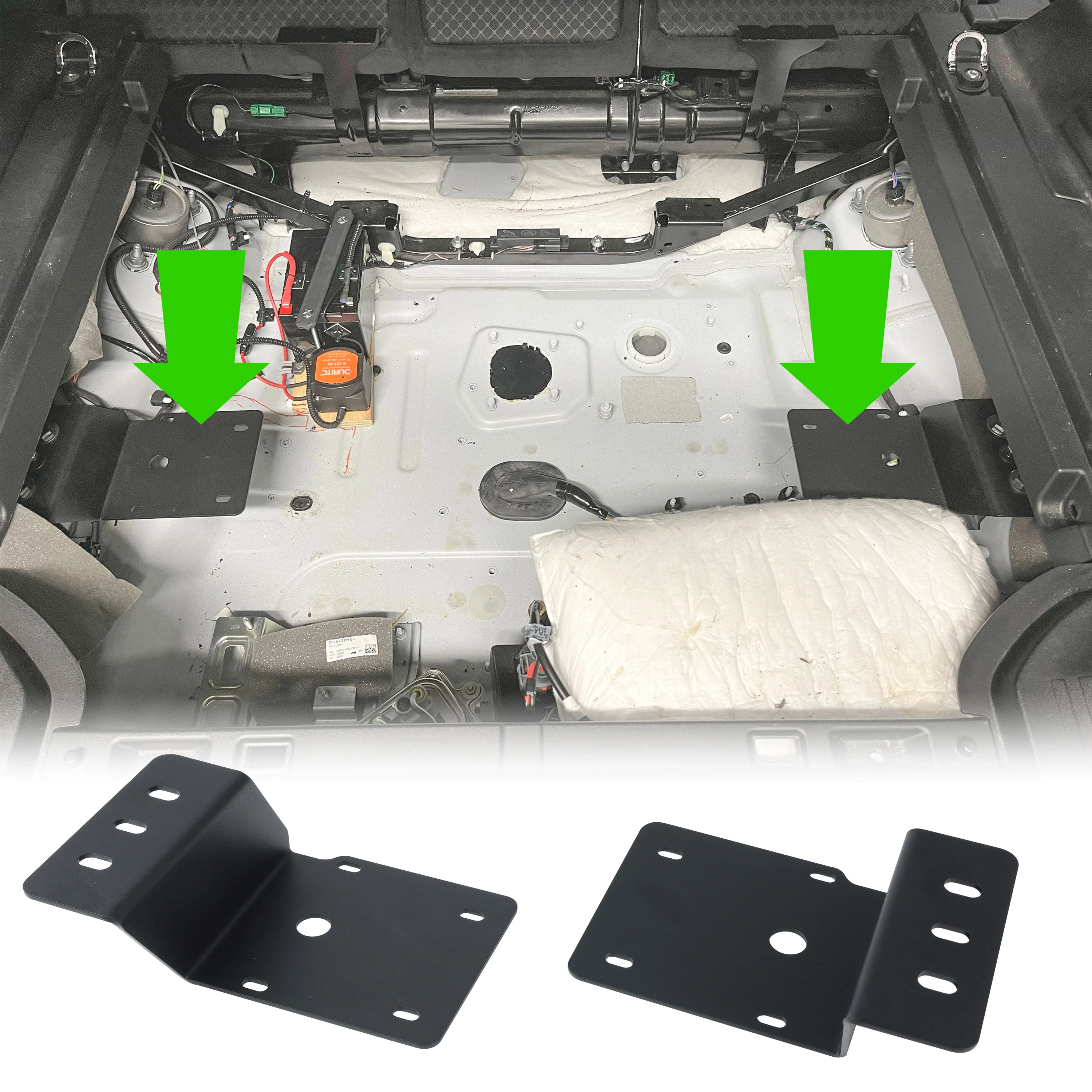 Brackets Only for Loadspace Void Area for Land Rover Defender L663(110) - Image 2