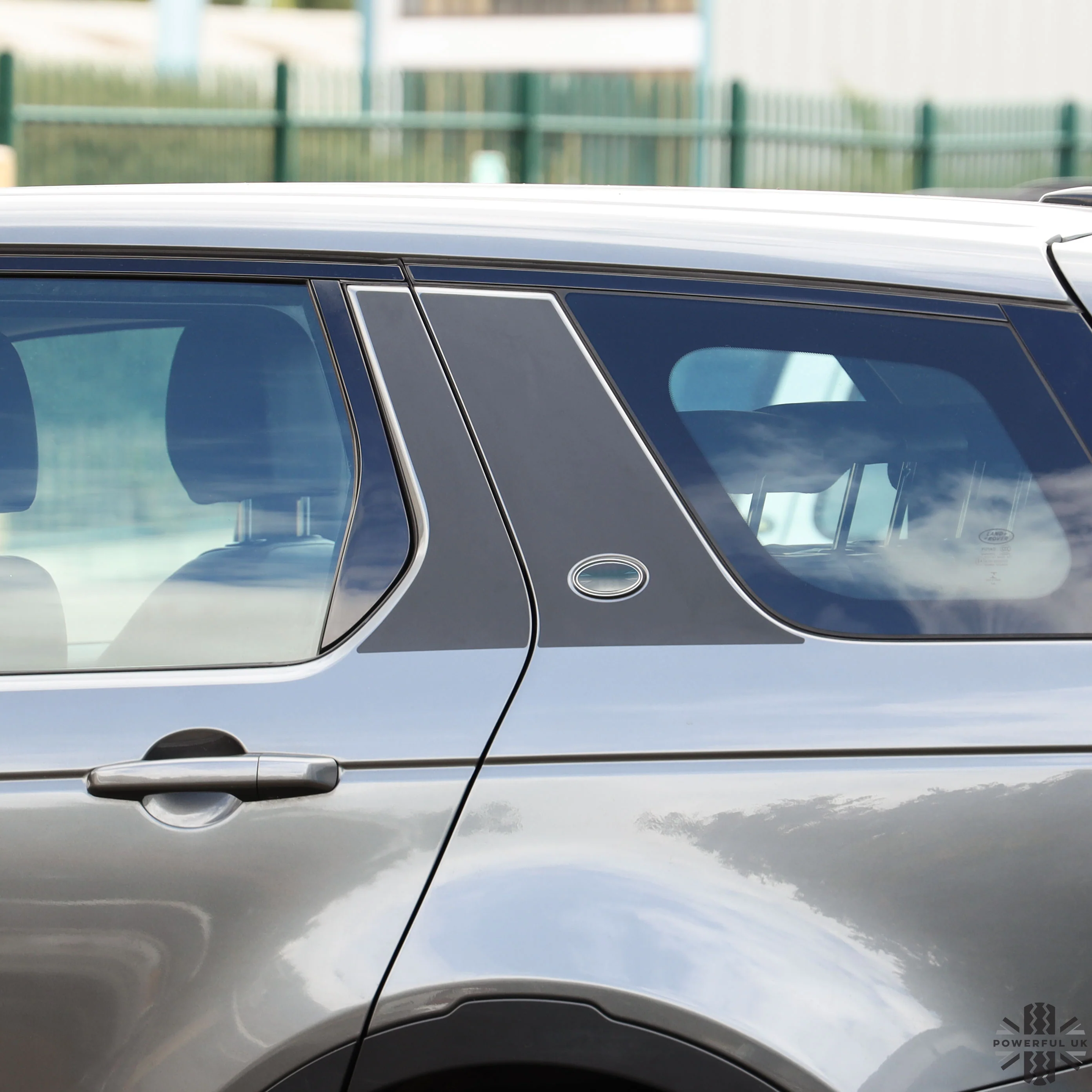 C-Pillar Decals - Black for Land Rover Discovery Sport - Image 5