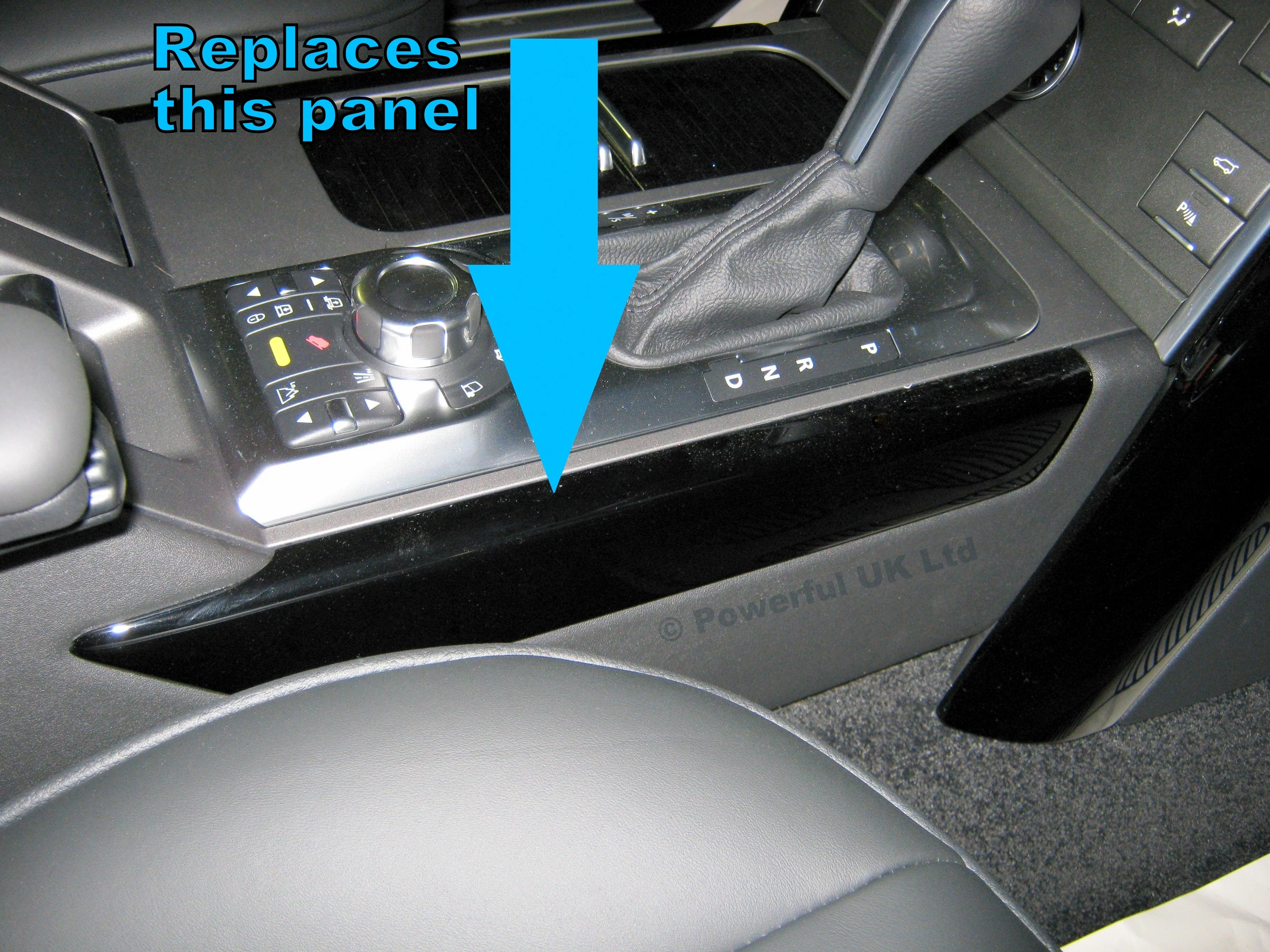 Centre Console Side Surrounds - Cherry for Range Rover L322 - Image 4