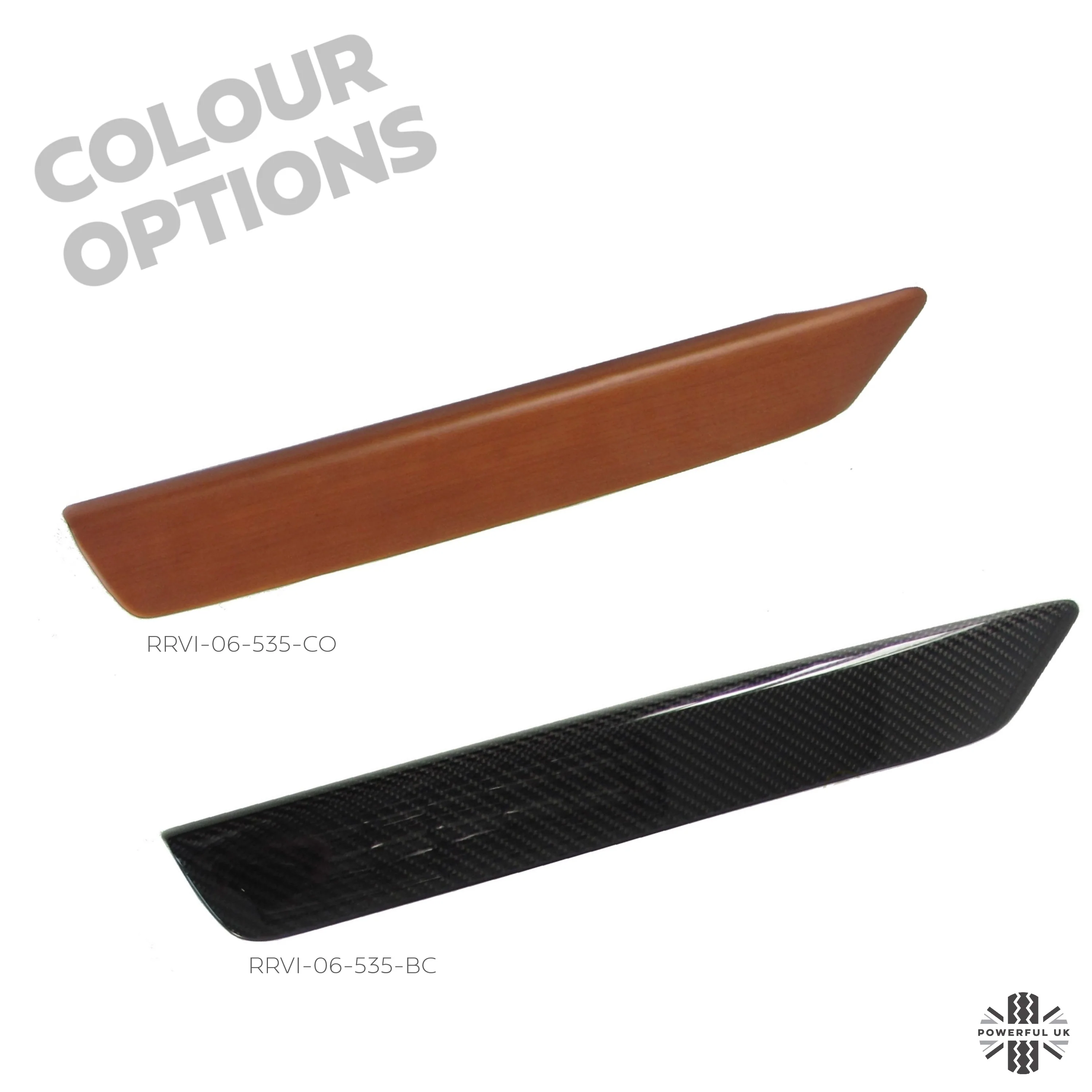 Centre Console Side Surrounds - Cherry for Range Rover L322 - Image 5