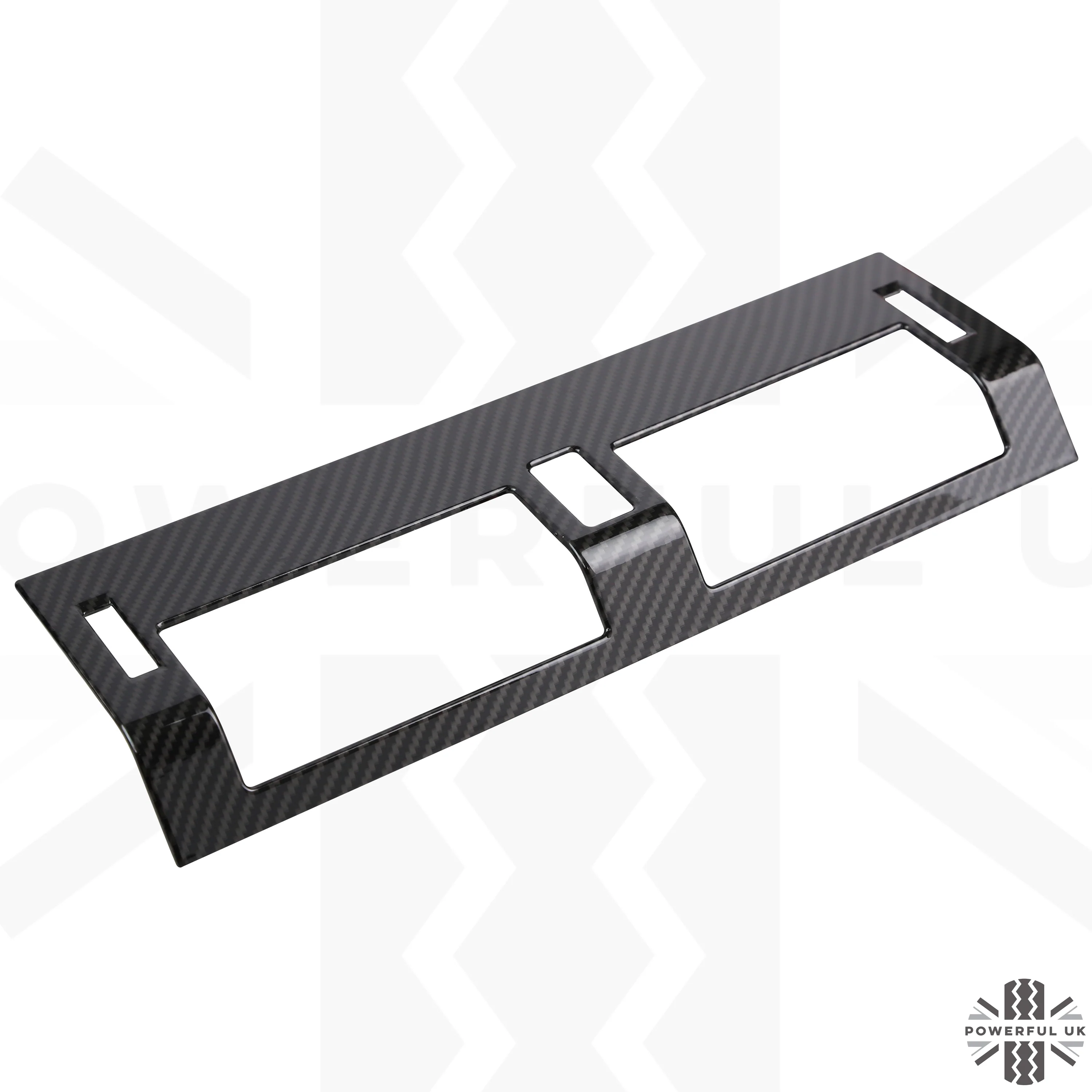 Centre Air Vent Cover Trim - Carbon Fibre - for Land Rover Defender L663 - Image 3