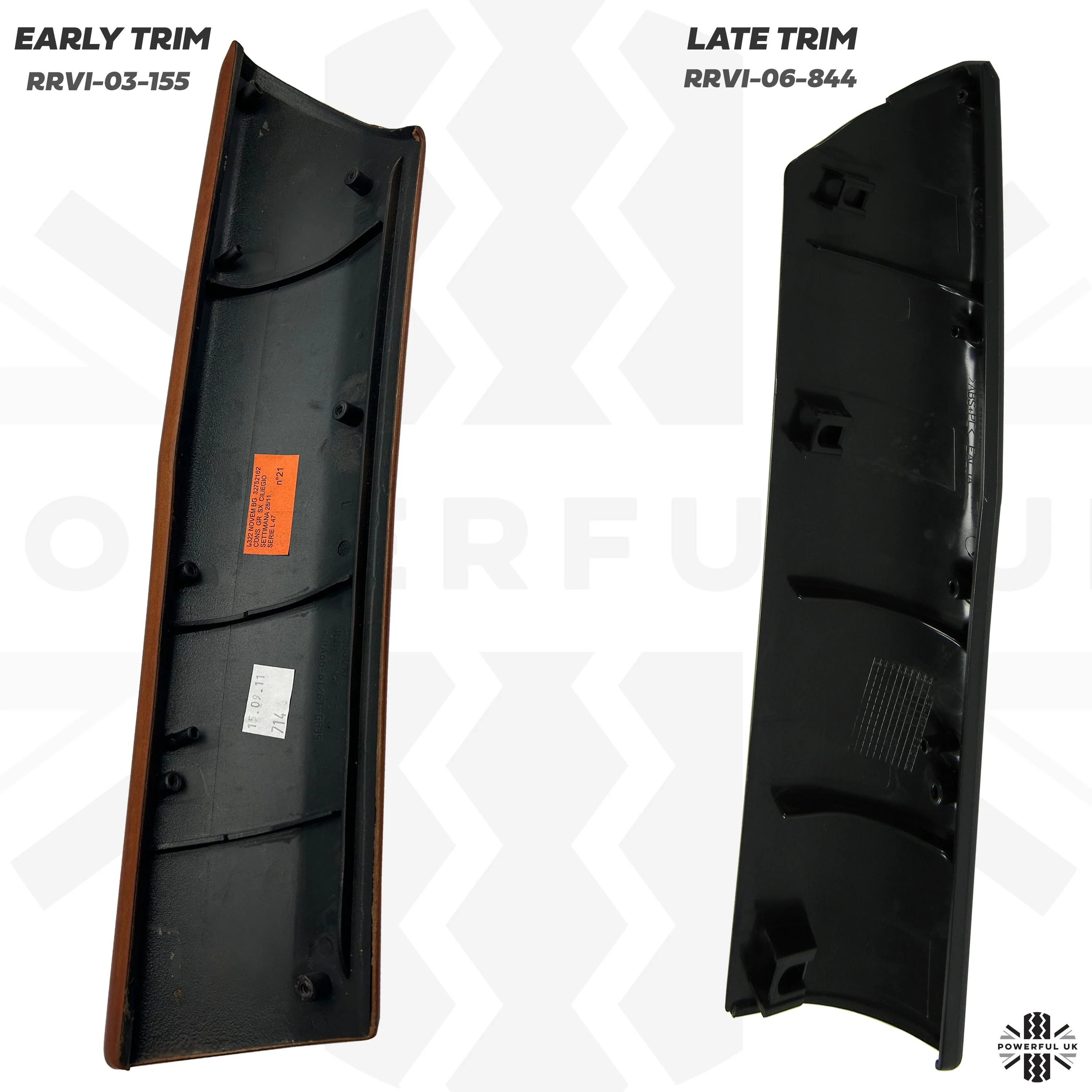 Centre Console Dash Pillar Cherry Wood for Range Rover L322 - Left - Image 5