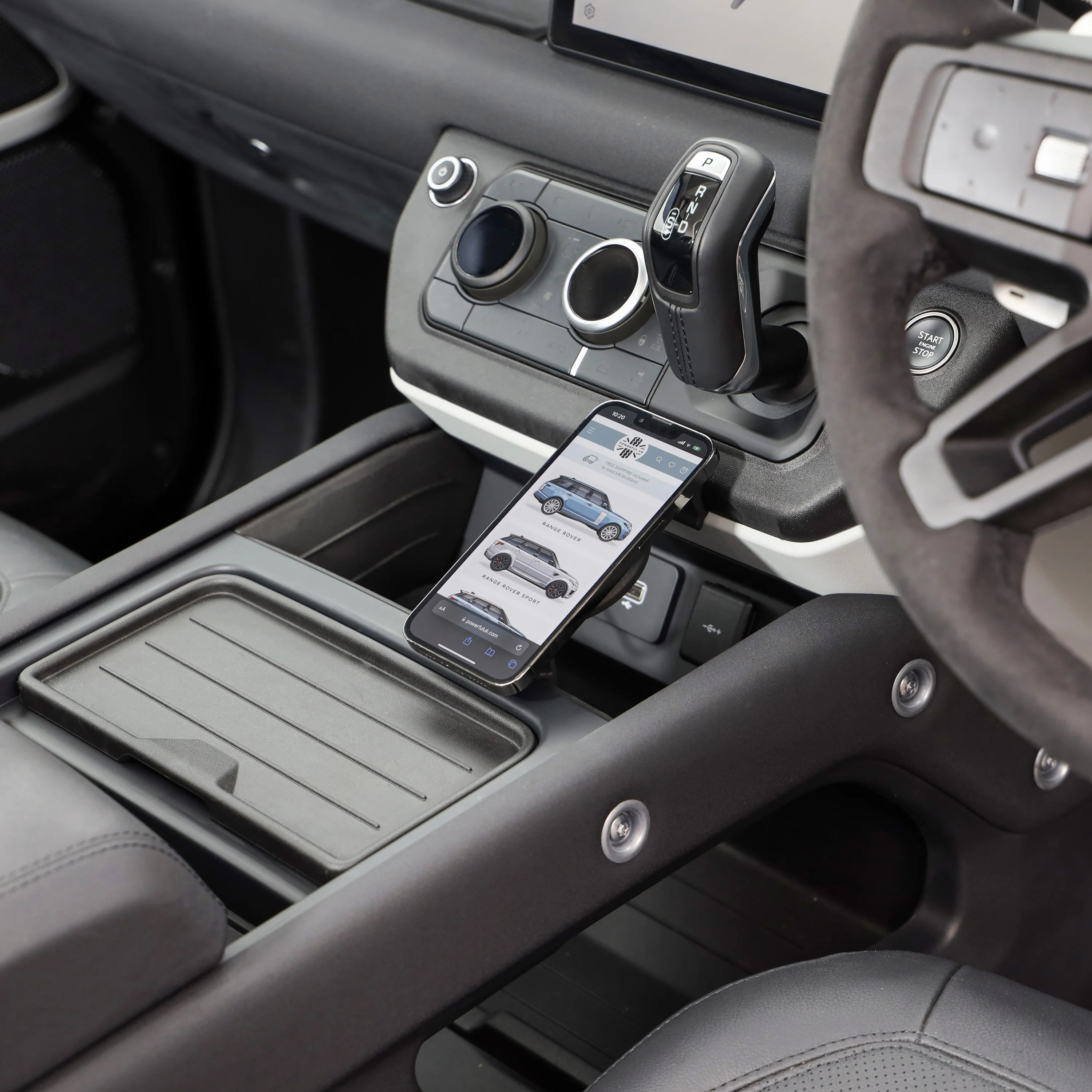 Centre Console MagSafe Charger Holder for Land Rover Defender L663 - LATE Type - Image 8