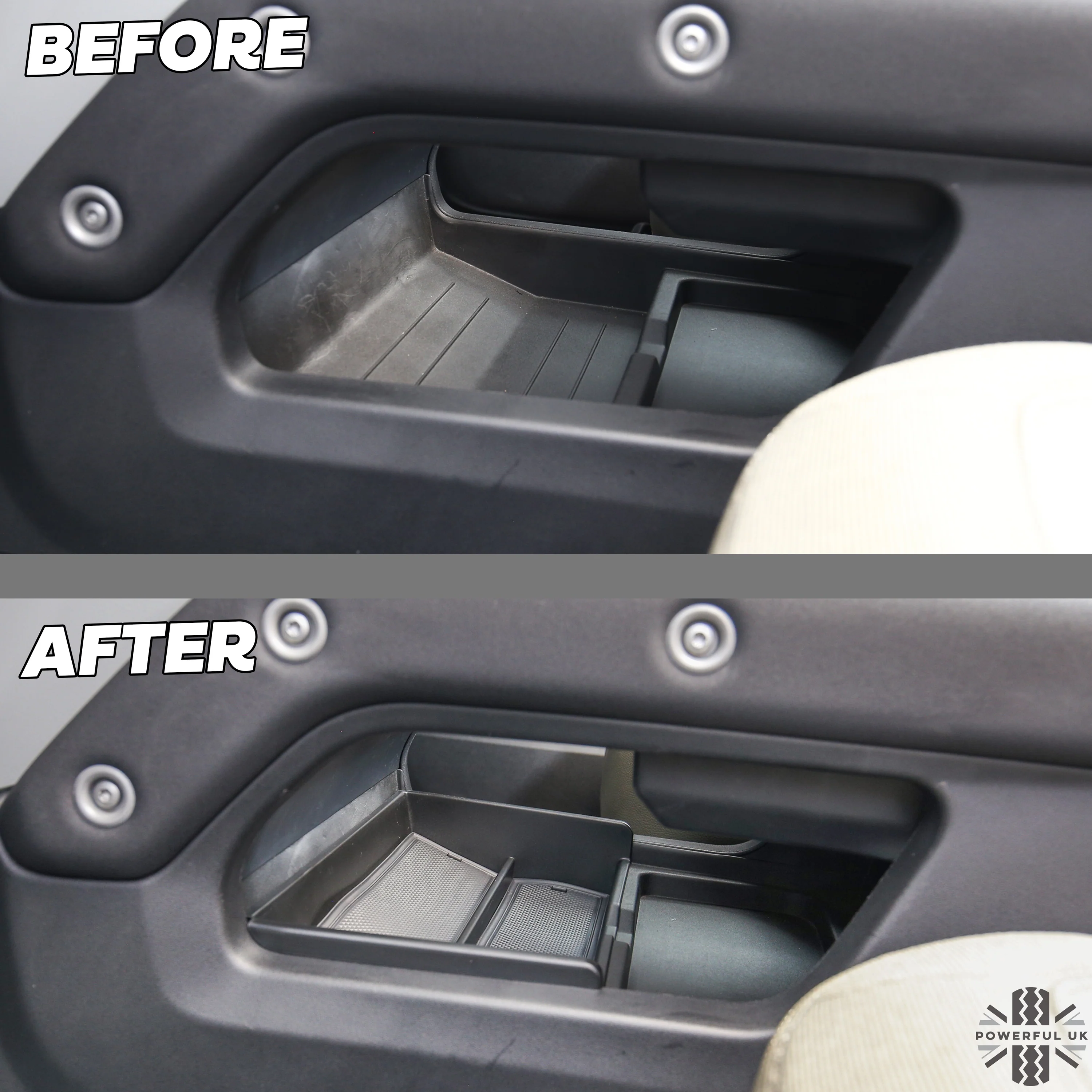 Centre Console Organiser Tray (Lower Front) for Land Rover Defender L663 - Image 5