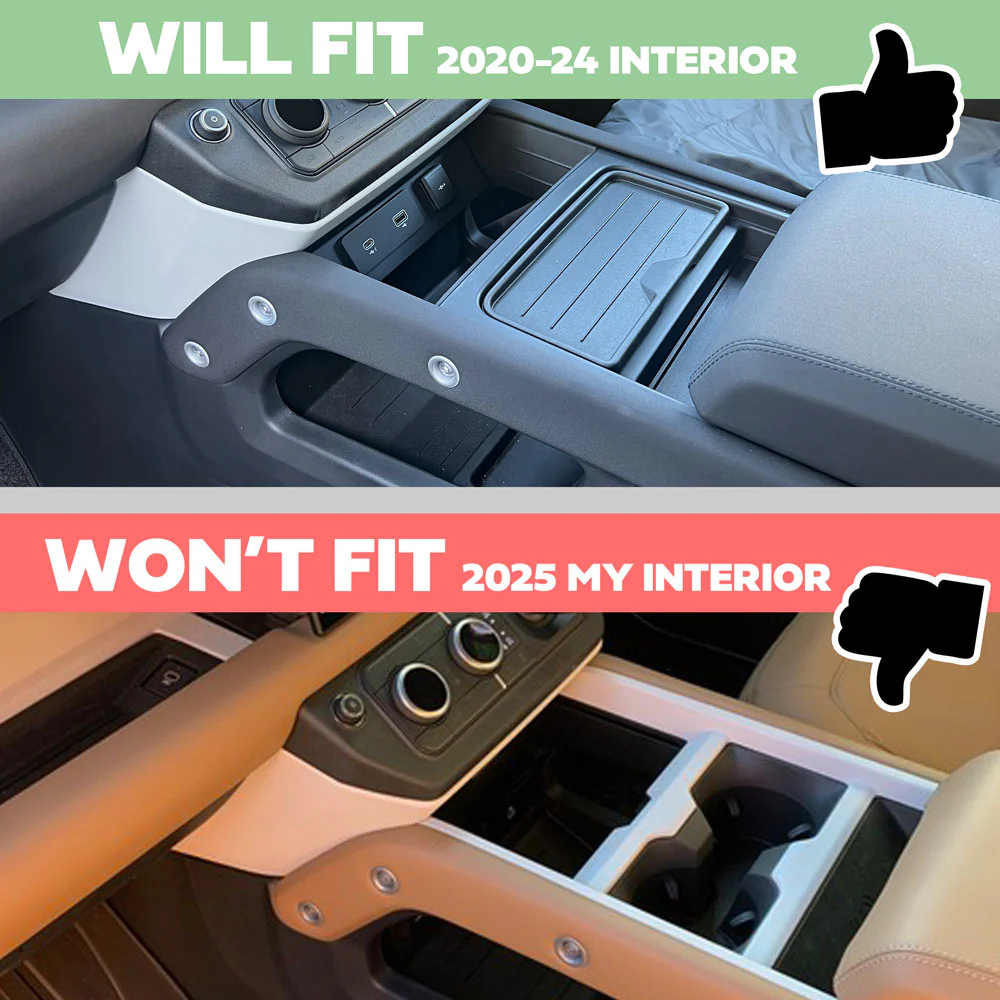 Centre Console Storage Box for Land Rover Defender L663 - Type B - Image 10