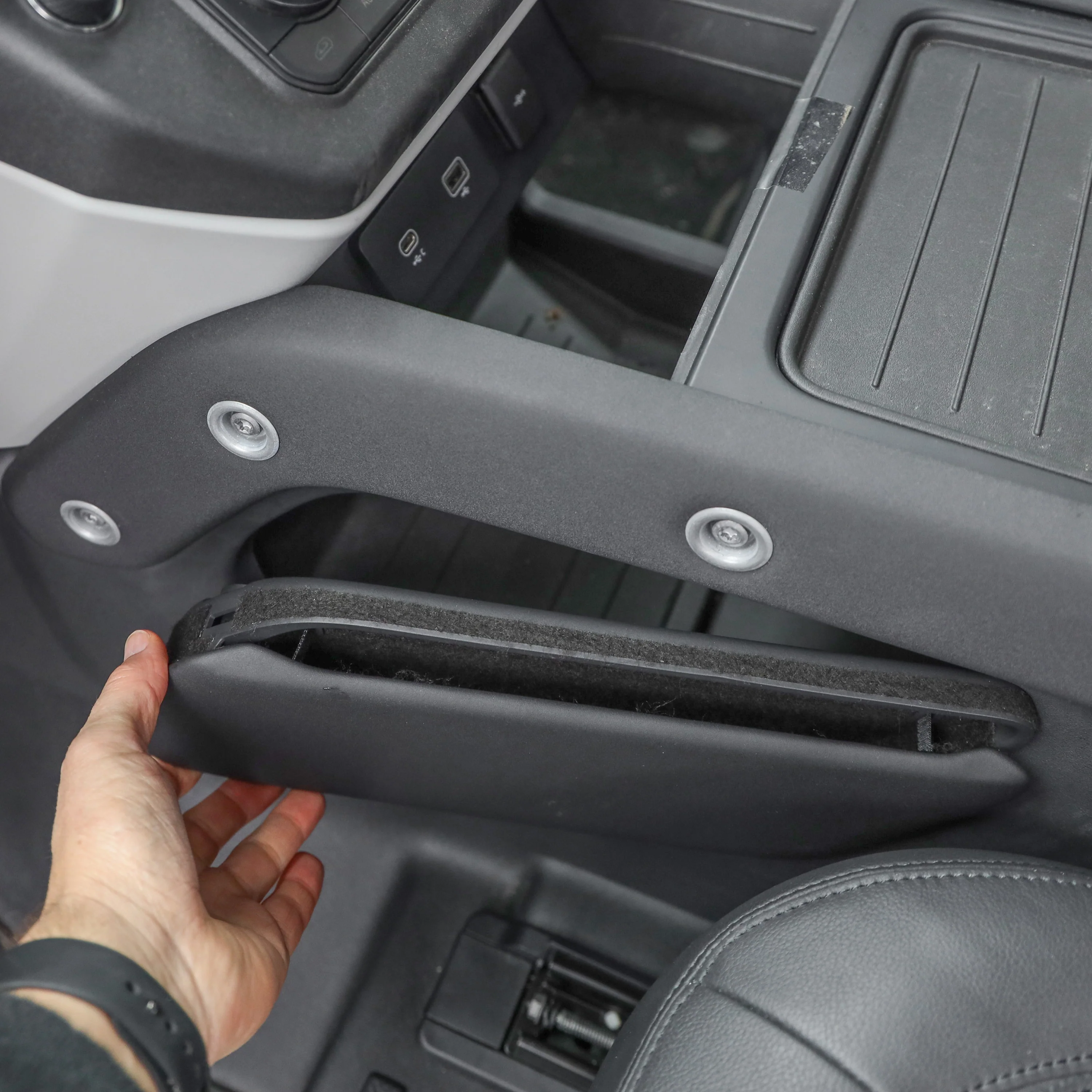 Centre Console Storage Panel for Land Rover Defender L663 - Left - Image 8