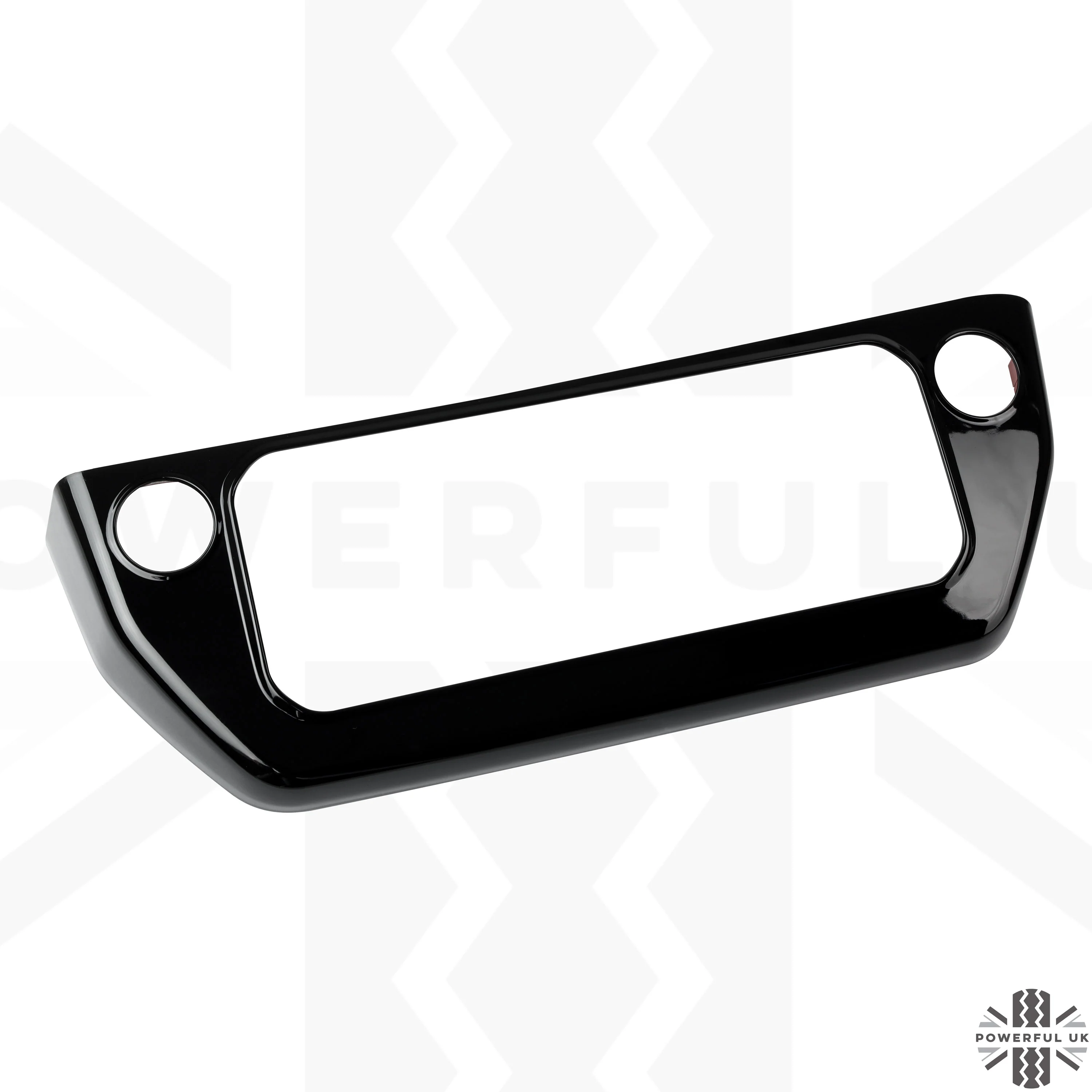 Centre Dash Cover Trim - Gloss Black - for Land Rover Defender L663 - Image 2