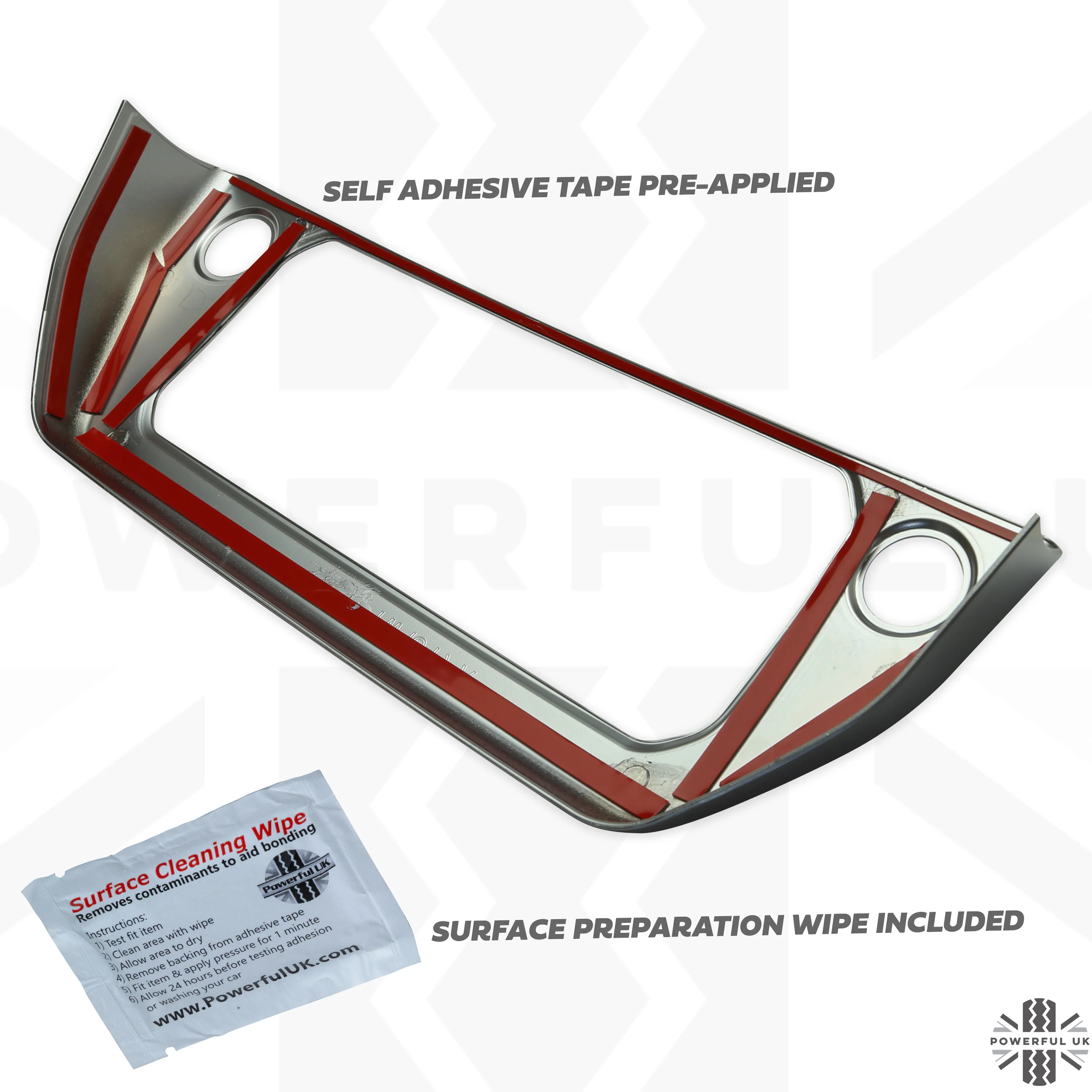 Centre Dash Cover Trim - Oak Wood - for Land Rover Defender L663 - Image 8
