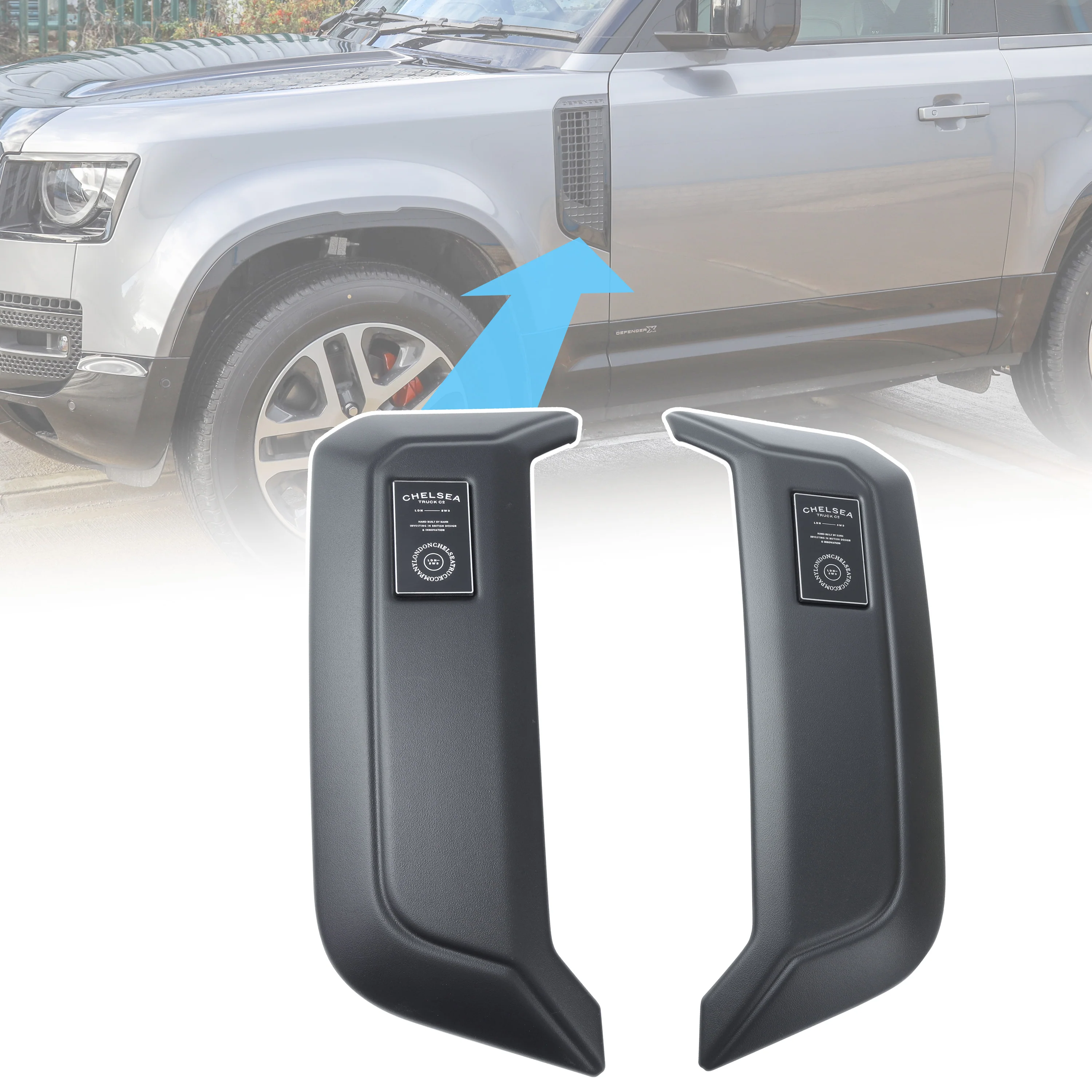 Chelsea Truck Company Side Vents for Land Rover Defender L663