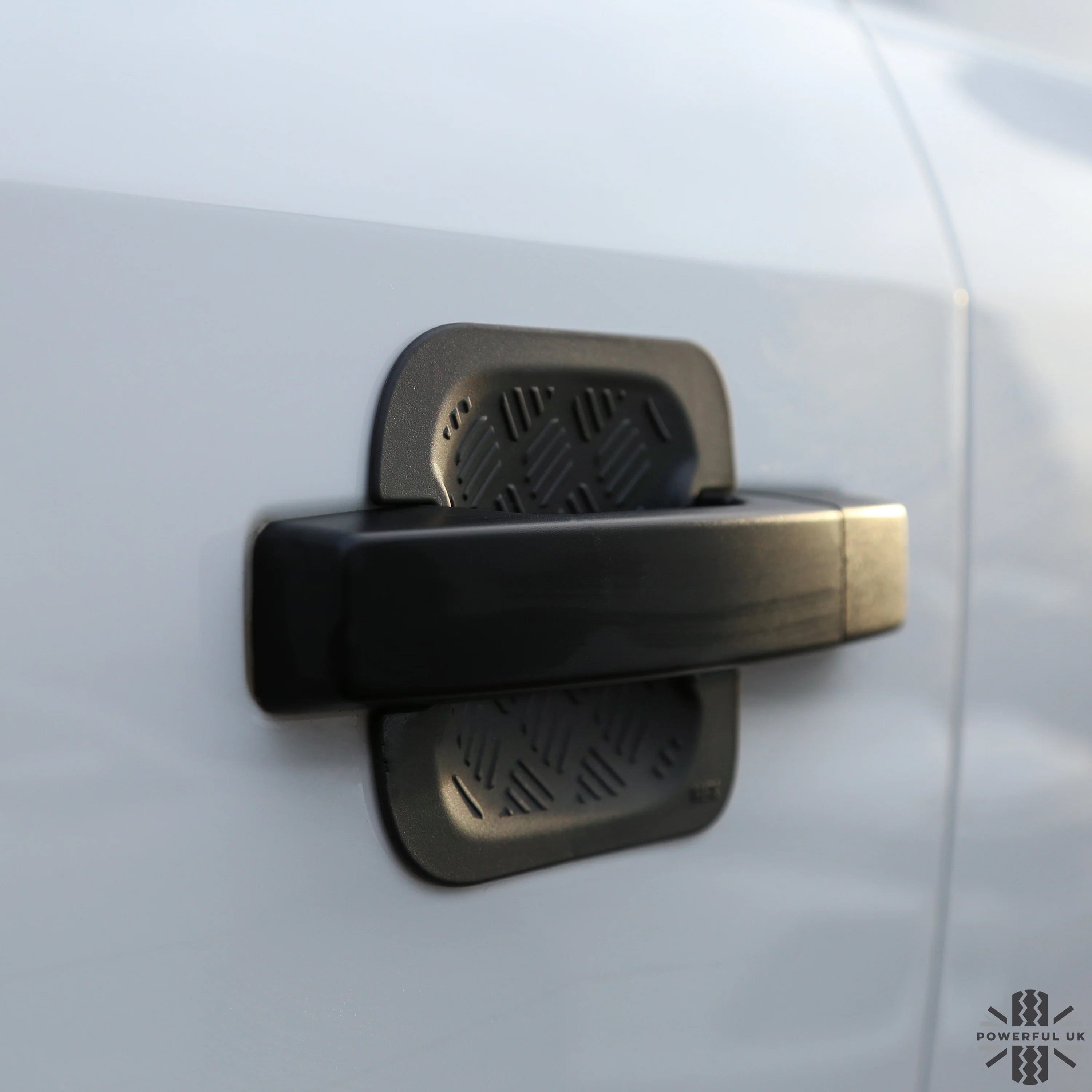 Chequer Plate Door + Tailgate Scuff Plate Kit (5pc) for Land Rover Defender L663 (4 door) - Image 7