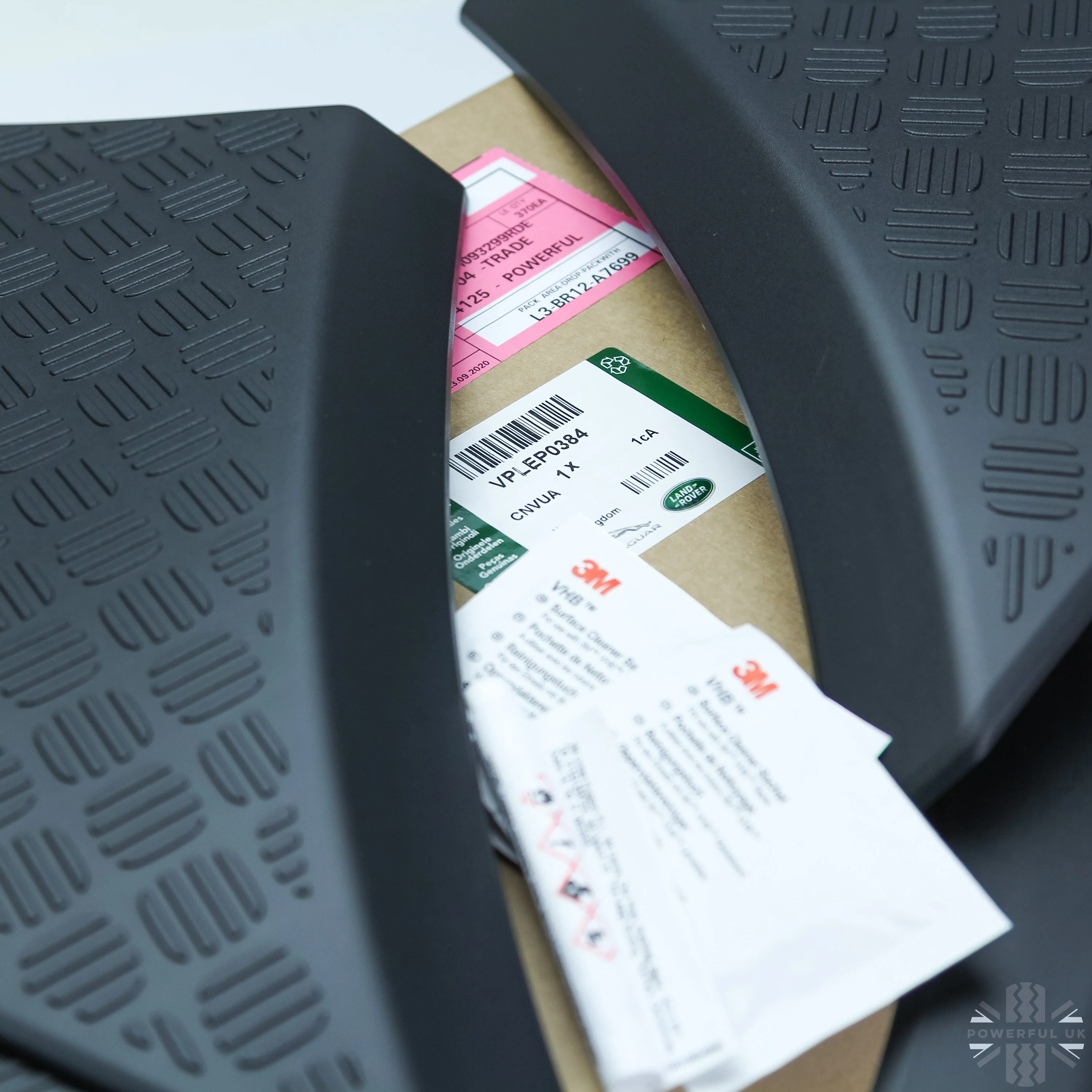 Chequer Plate Wheel Arch Trim Kit (genuine) for Land Rover Defender L663 (110/130) - Image 4