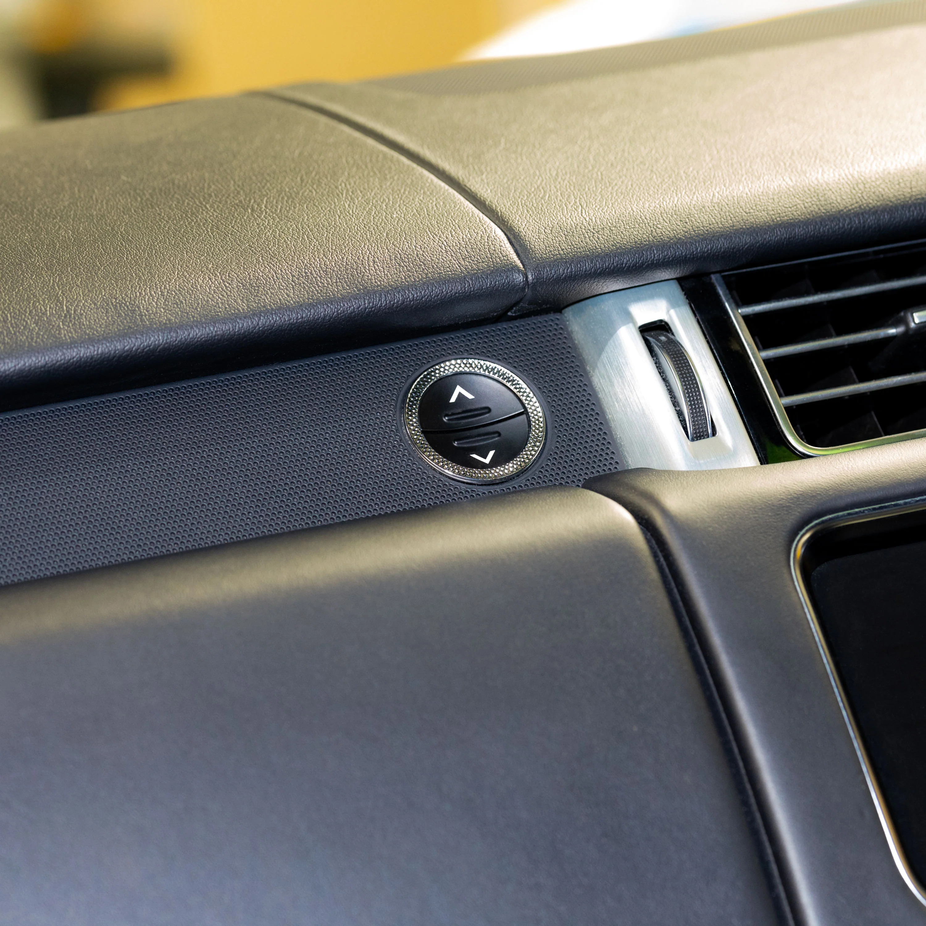 Chrome Metal Glove Box Button Surround Trim for Range Rover L405 - Image 5