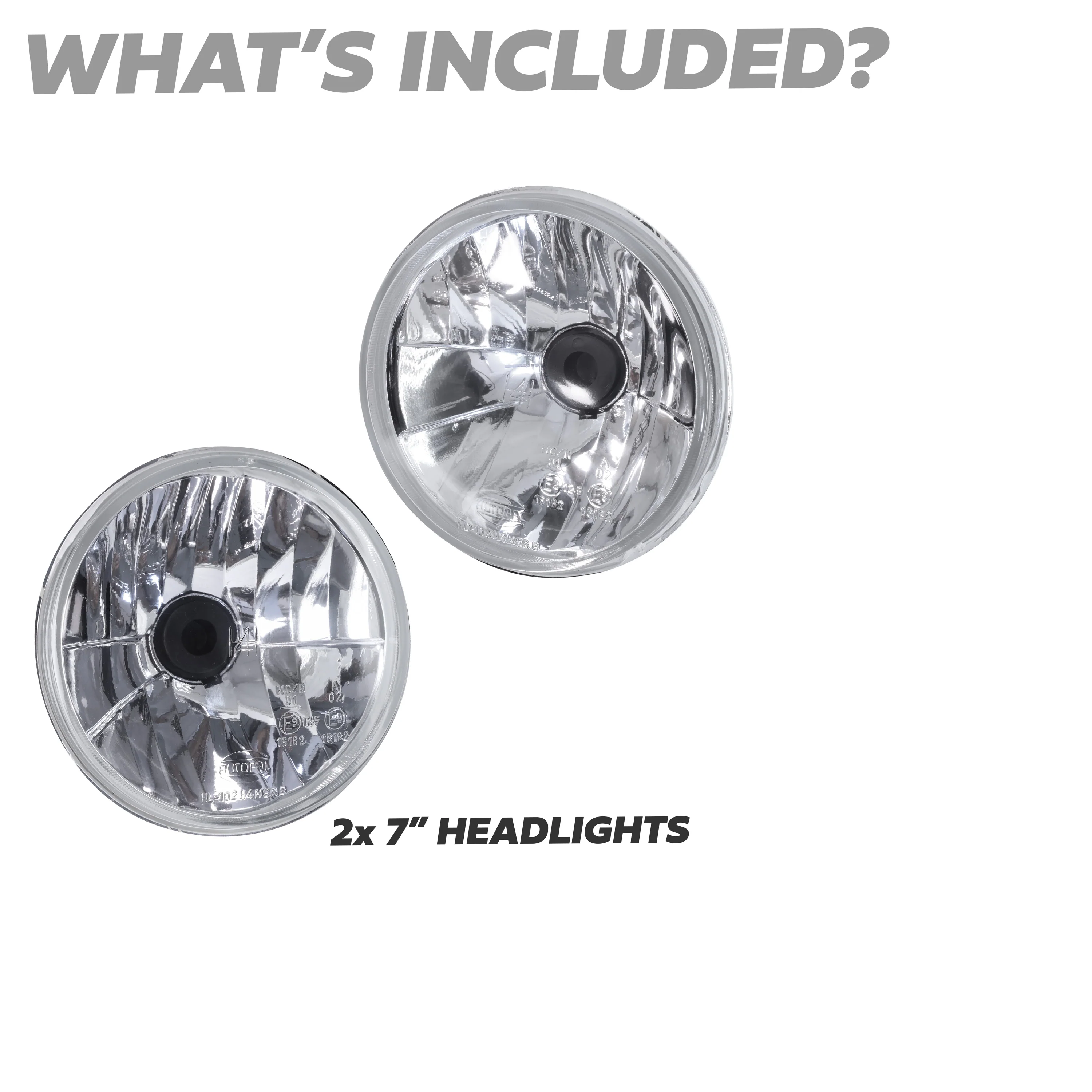 Chrystal Halogen H4 Headlight Upgrade kit for Range Rover Classic - RHD - Image 4