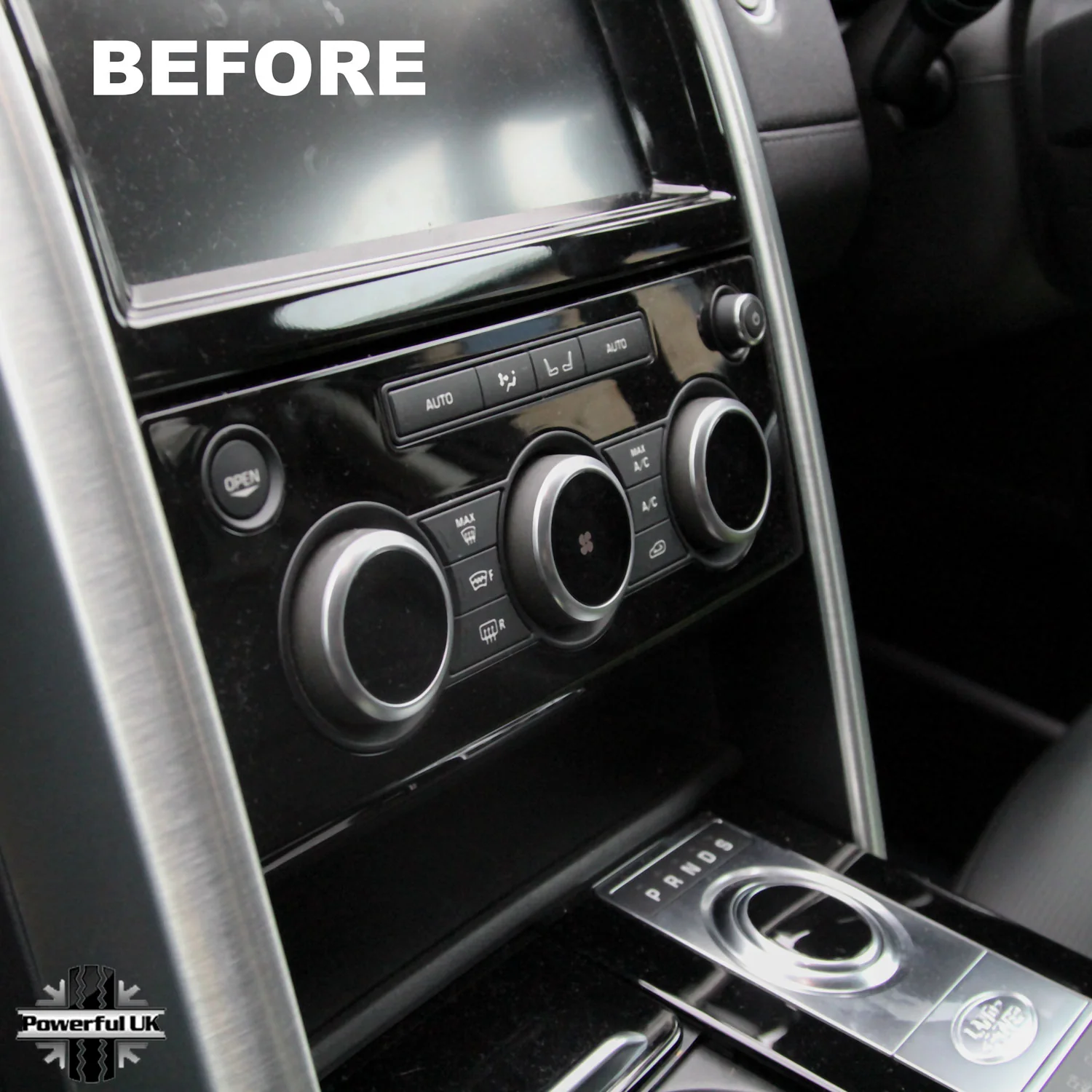 Climate Control Trim Kit Set in Silver for Land Rover Discovery 5 L462 - Image 3