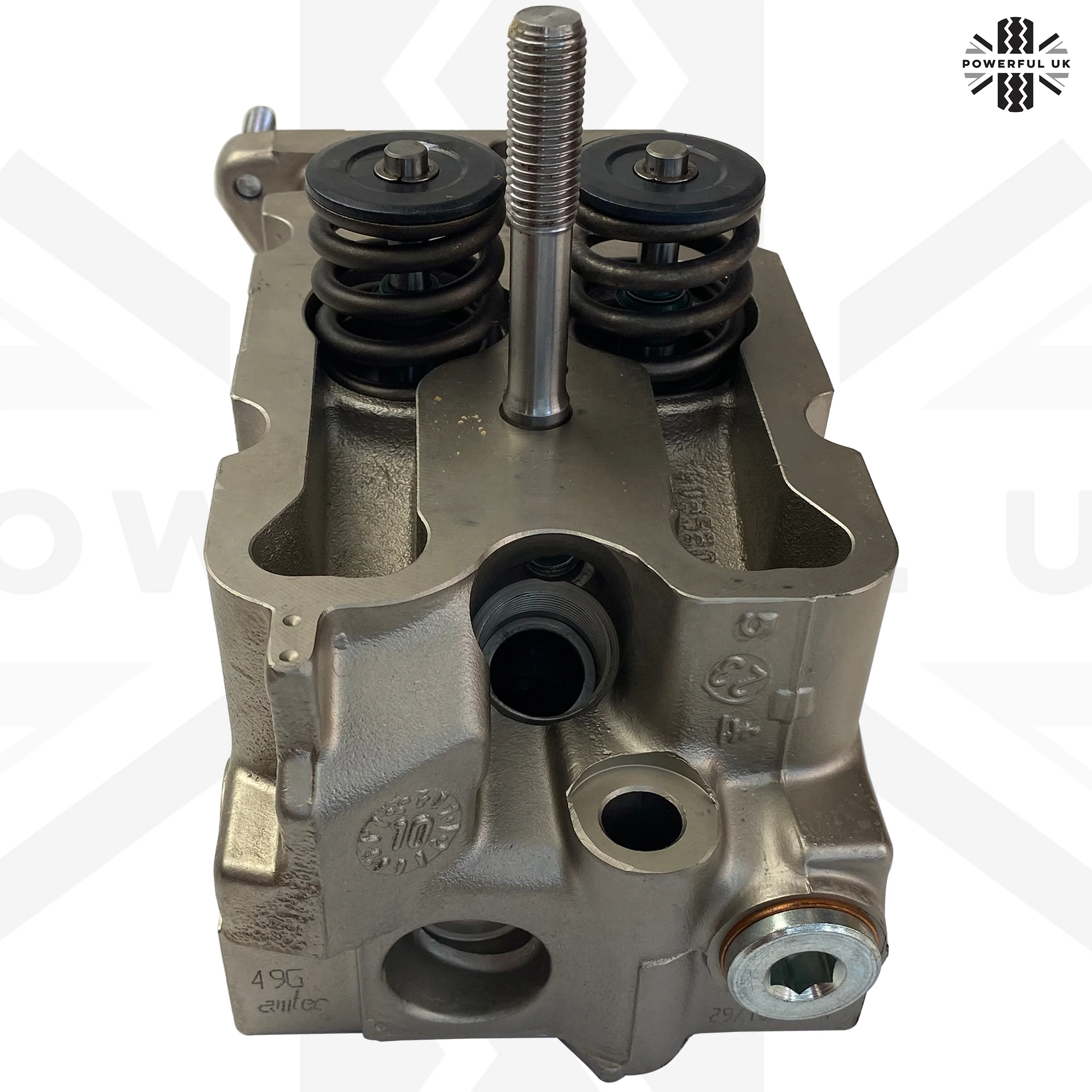 Complete Cylinder Head for Range Rover Classic 2.5 VM Diesel - Single - Image 4
