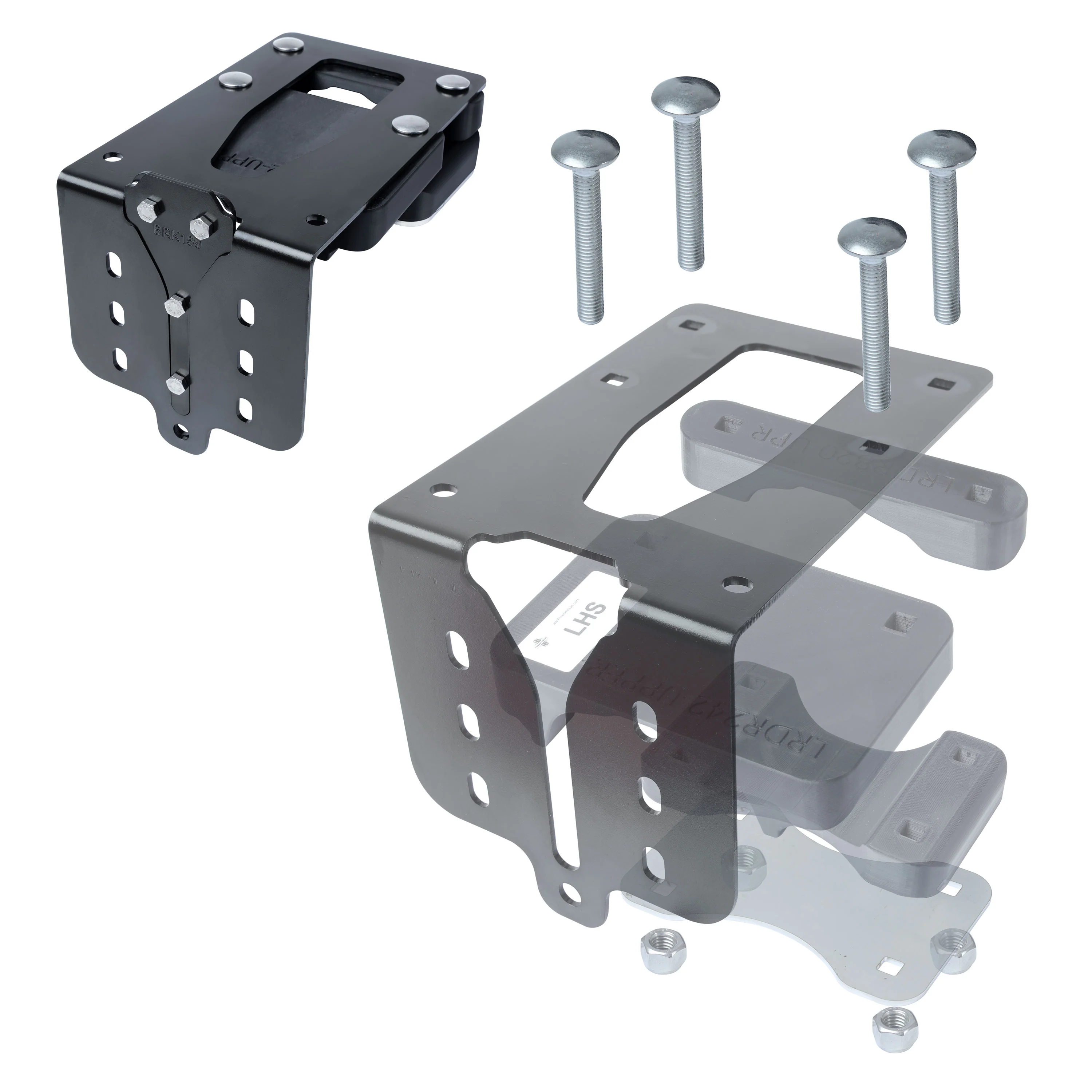 Cross Bar Awning Quick Release Mount Kit for Land Rover Defender L663 - for ARB - LEFT - Image 5