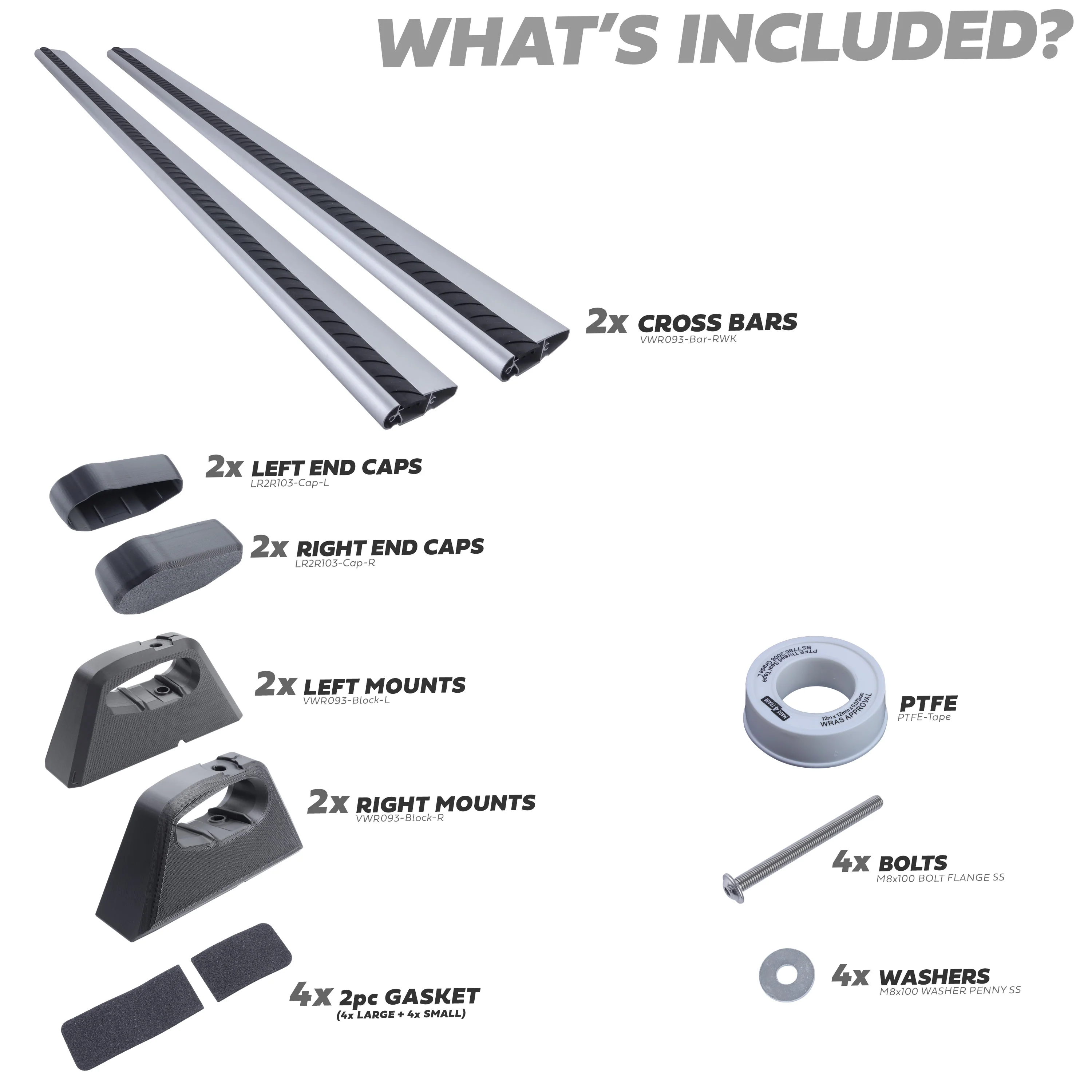 Cross Bar Kit for VW ID. Buzz - Image 4