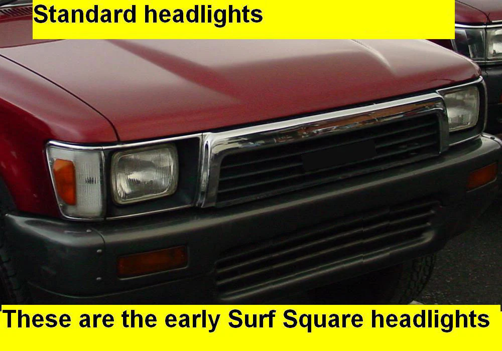 Crystal Headlight Upgrade (Pair) with E Mark - RHD - for Toyota Hilux Mk1 & Mk2 - Image 2