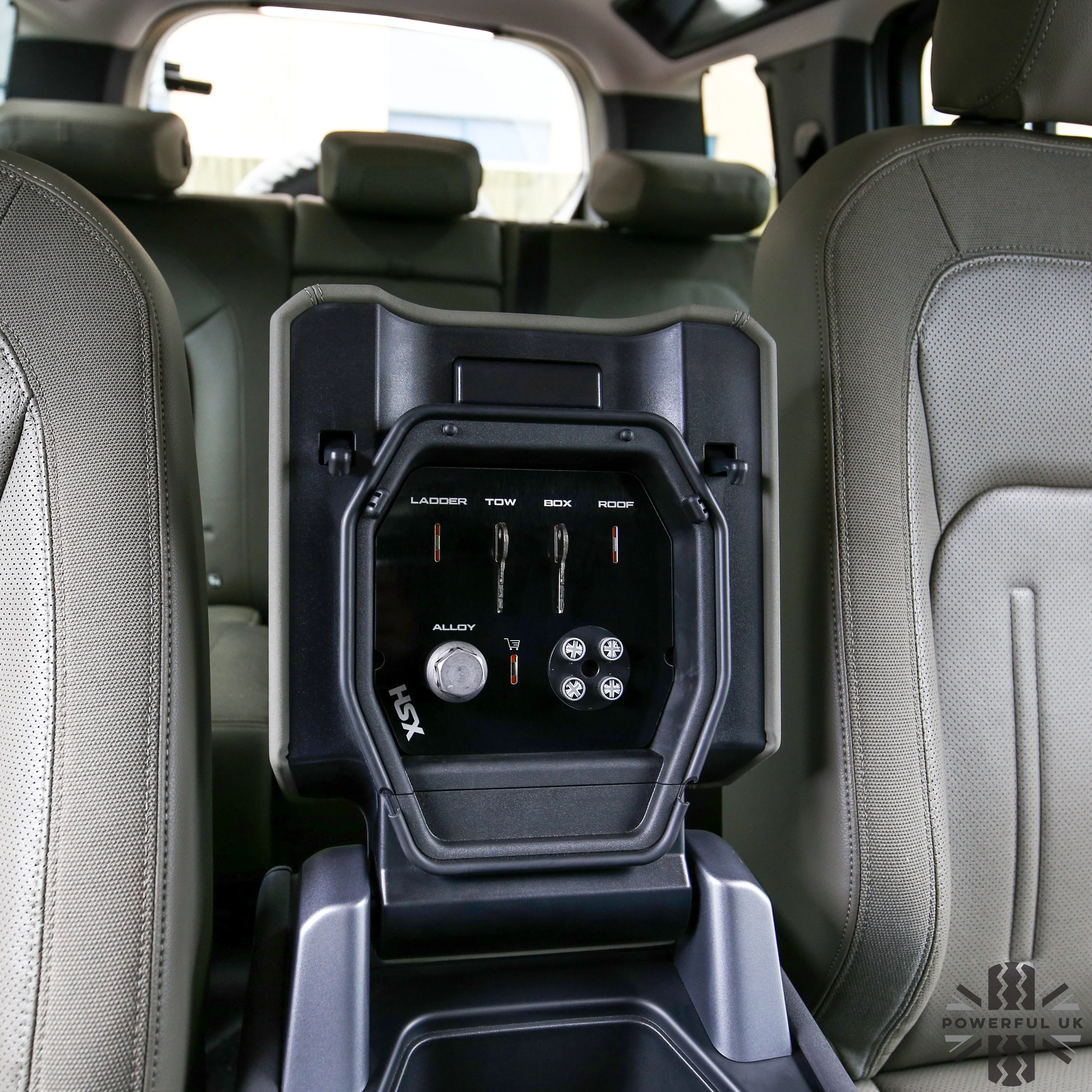 Cubby Box Key Organiser - ALLOY Wheel Type - for Land Rover Defender L663 - Image 2