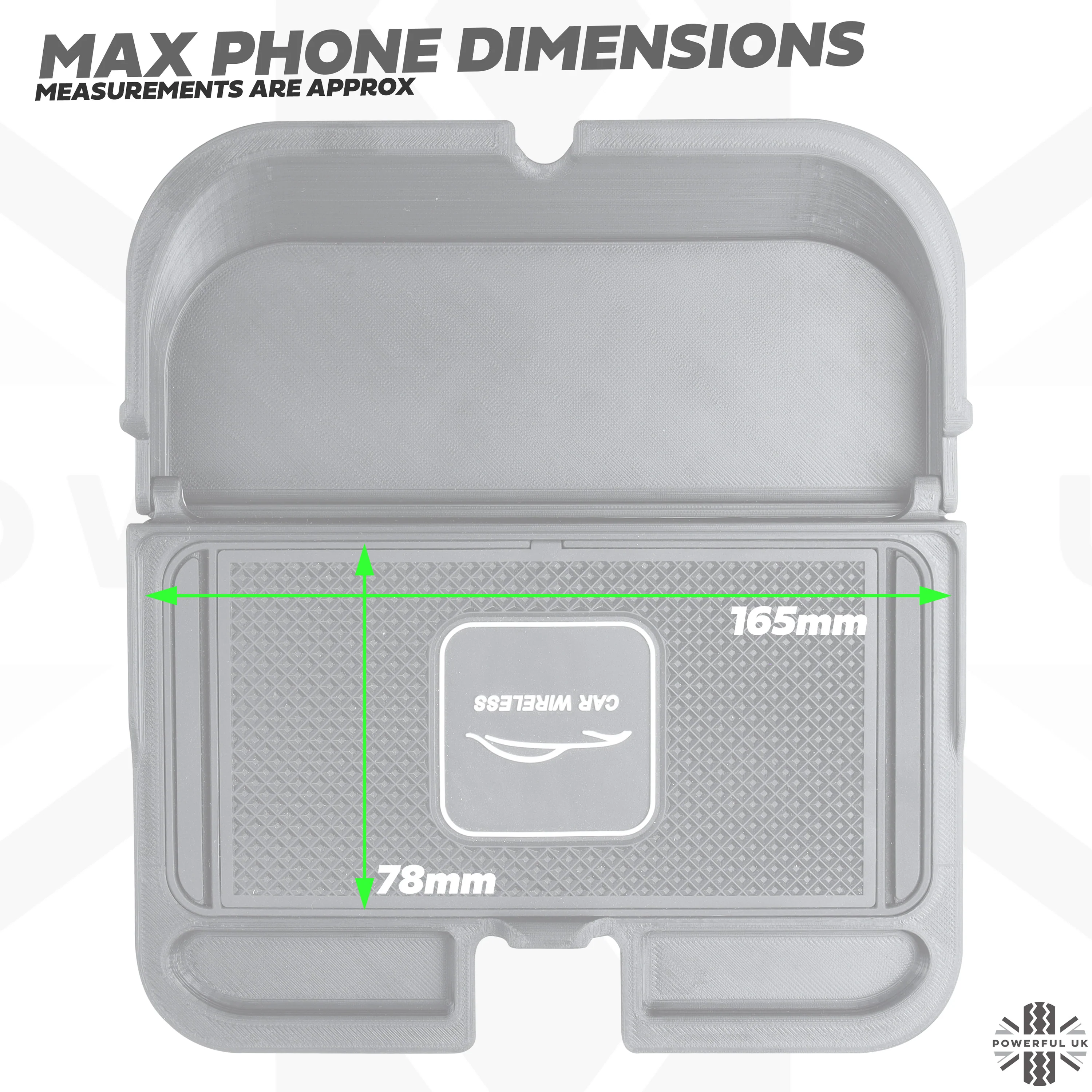 Cubby Box Wireless Phone Charging Kit for Land Rover Discovery 3/4 (with EARLY Fridge) - Image 6