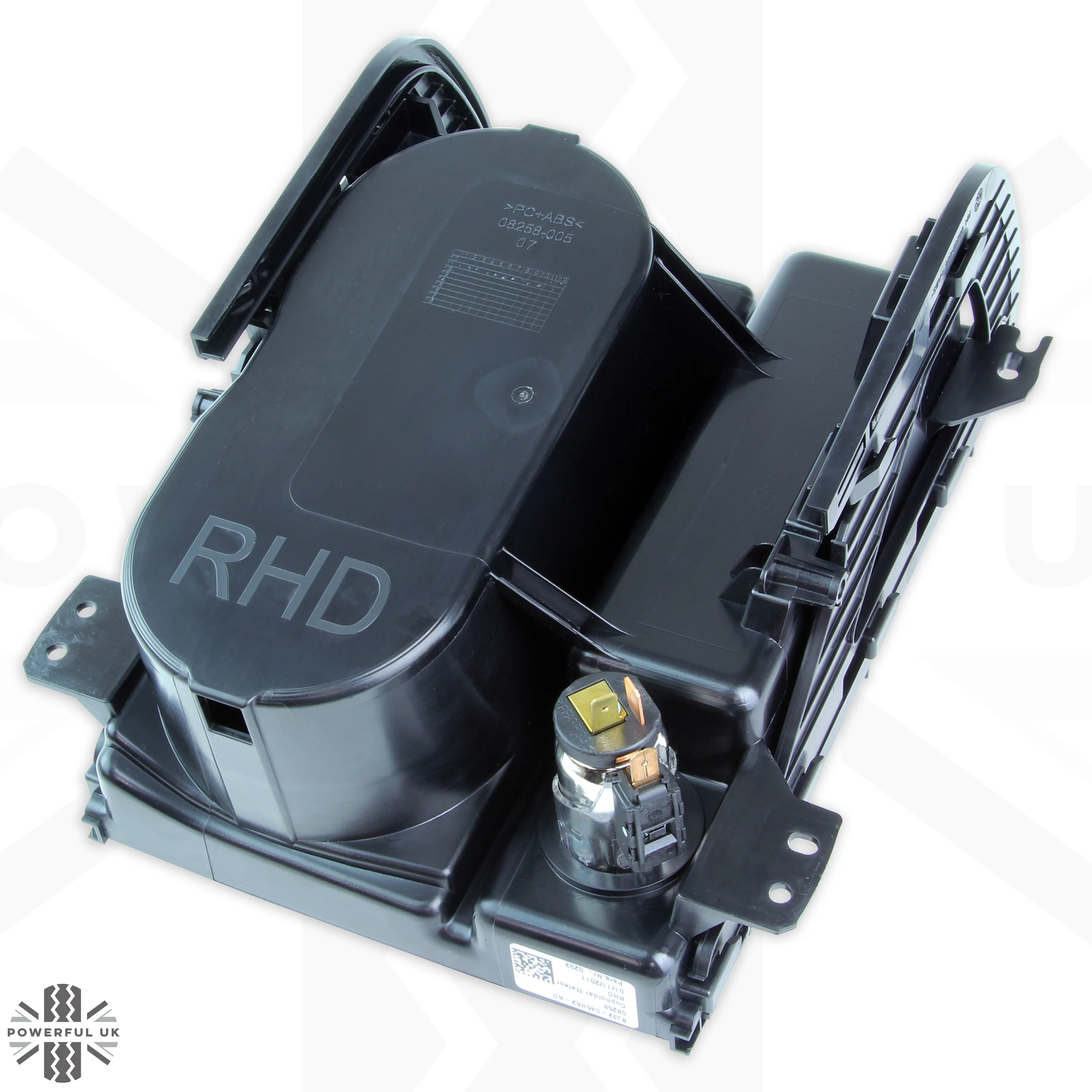 Genuine Cupholder Sliding Compartment for Range Rover Evoque 2011-18 RHD - Piano Black - Image 8