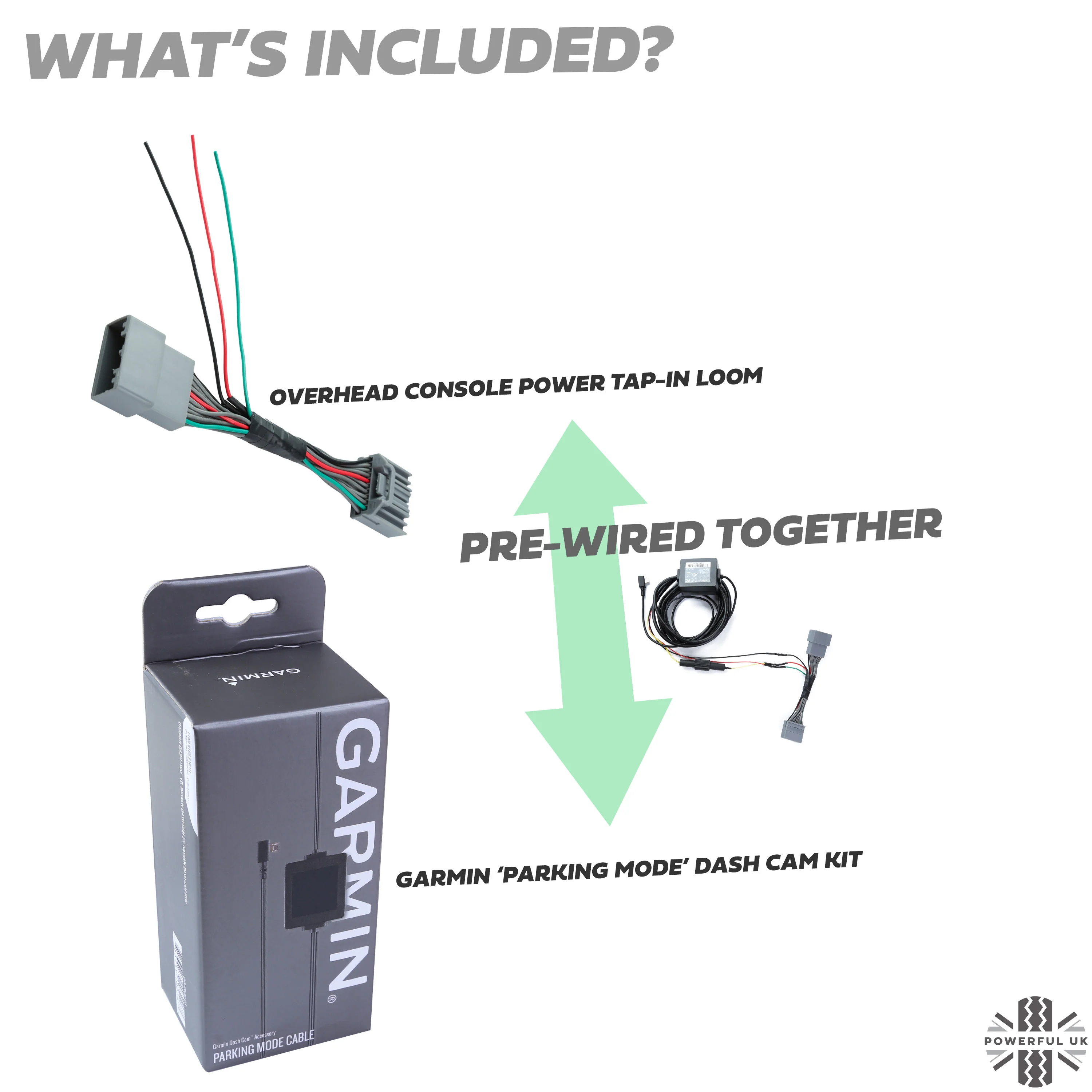 Dash Cam Overhead Console Wiring Kit - Garmin Hardwire Kit For Range Rover L460 - Image 5