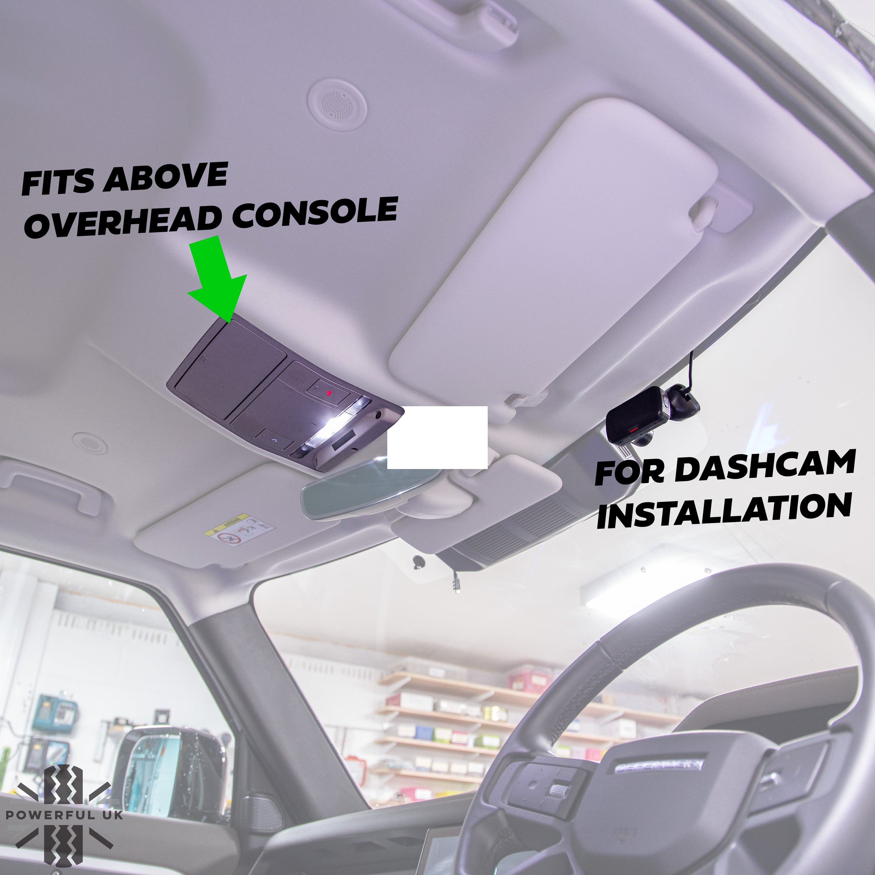 Dash Cam Overhead Console Wiring Kit for Land Rover Defender L663 - USB-A - Image 6