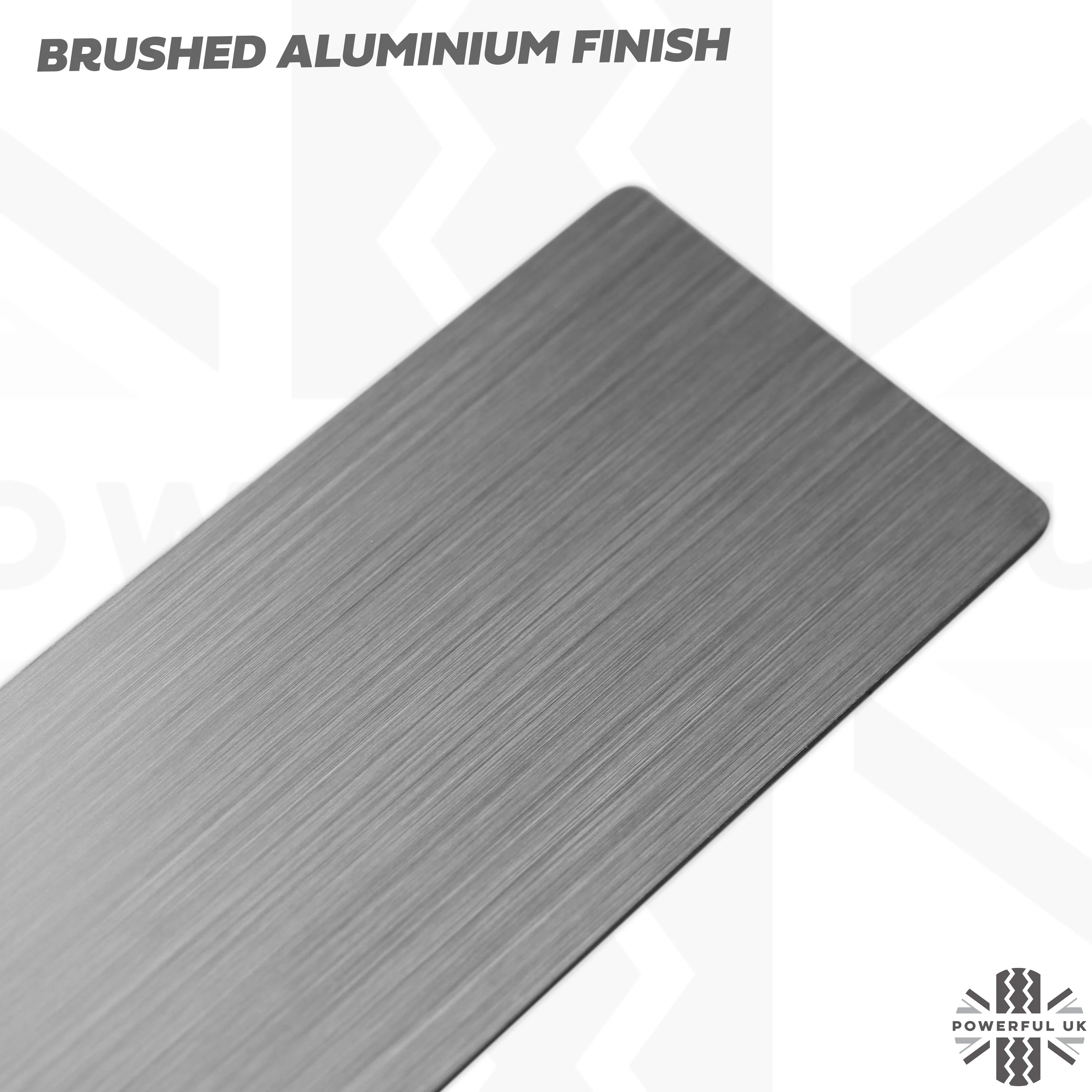 Dash Insert Kit - Range Rover Sport L494 (RHD) - Brushed Aluminium RHD - Image 7