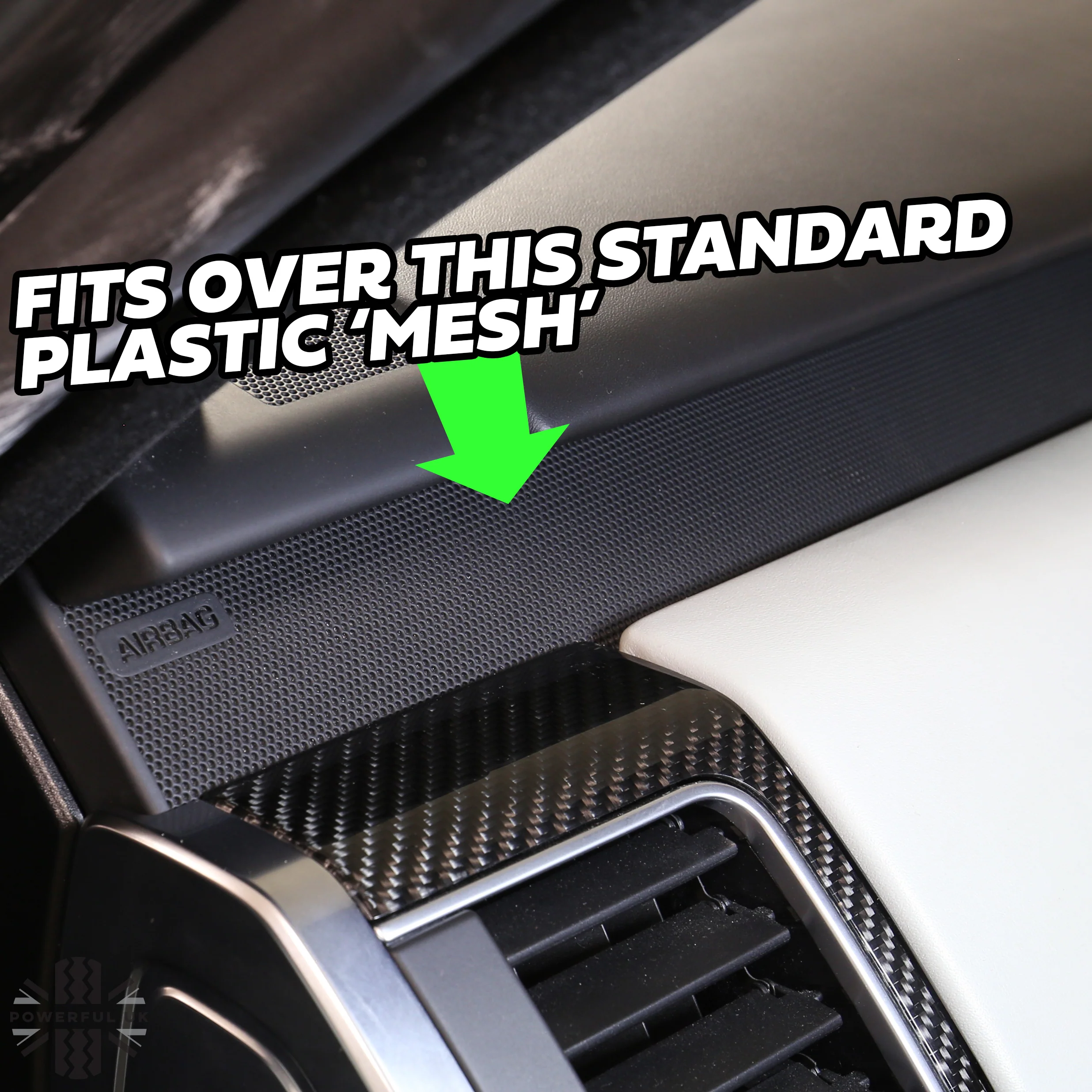 Dash Insert Kit - Range Rover Sport L494 (RHD) - Satin Black - Image 5