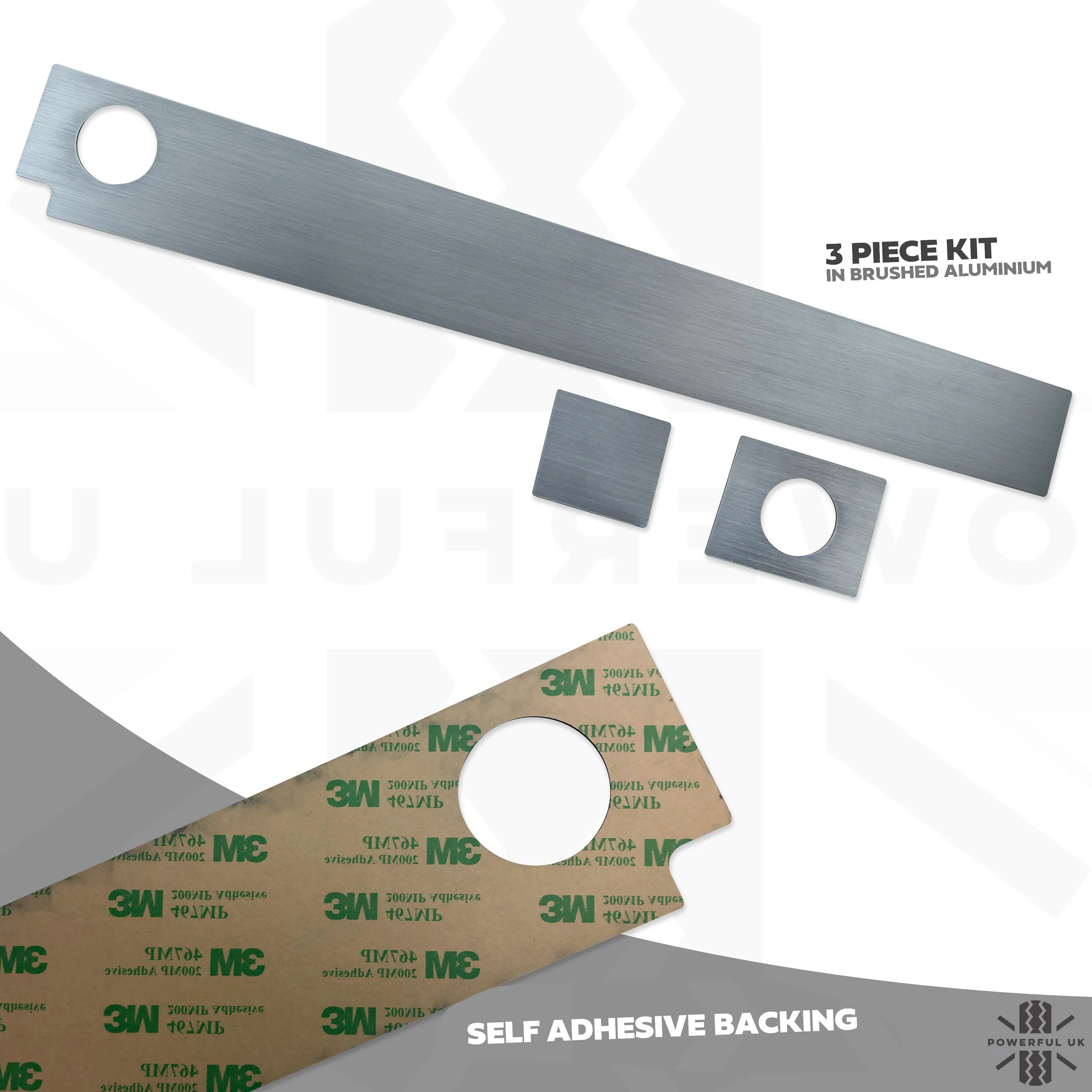 Dash Insert Upgrade Kit for Range Rover L405 (LHD) -  Brushed Aluminium - Image 2