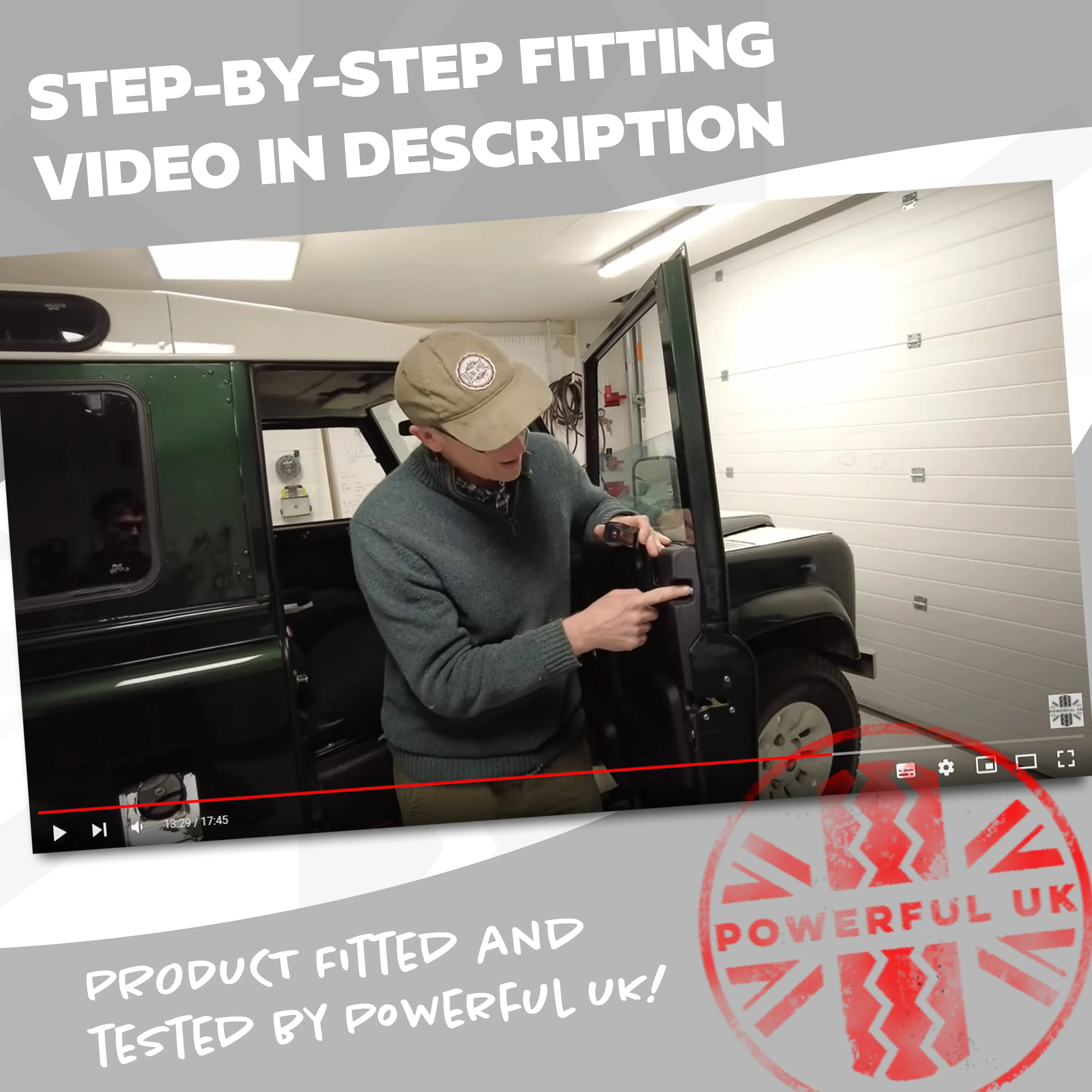 Door Card Upgrade Kit for Land Rover Classic Defender - Early Type - Image 12