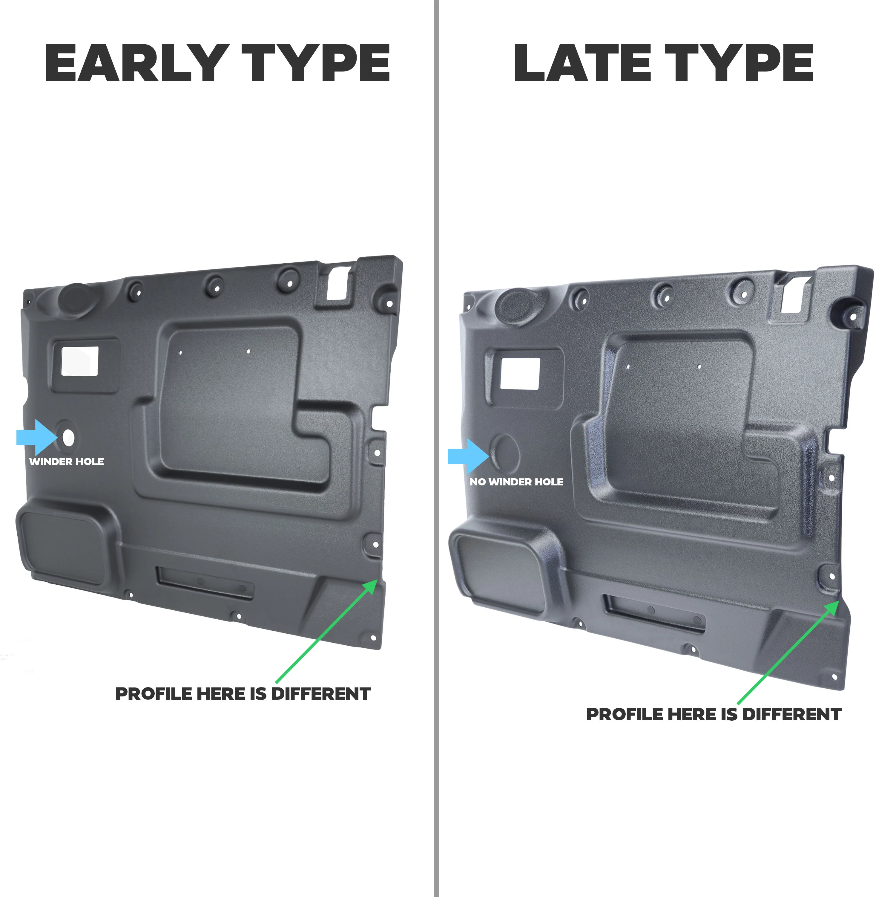 Door Card Upgrade Kit for Land Rover Classic Defender - Late Type - Image 8