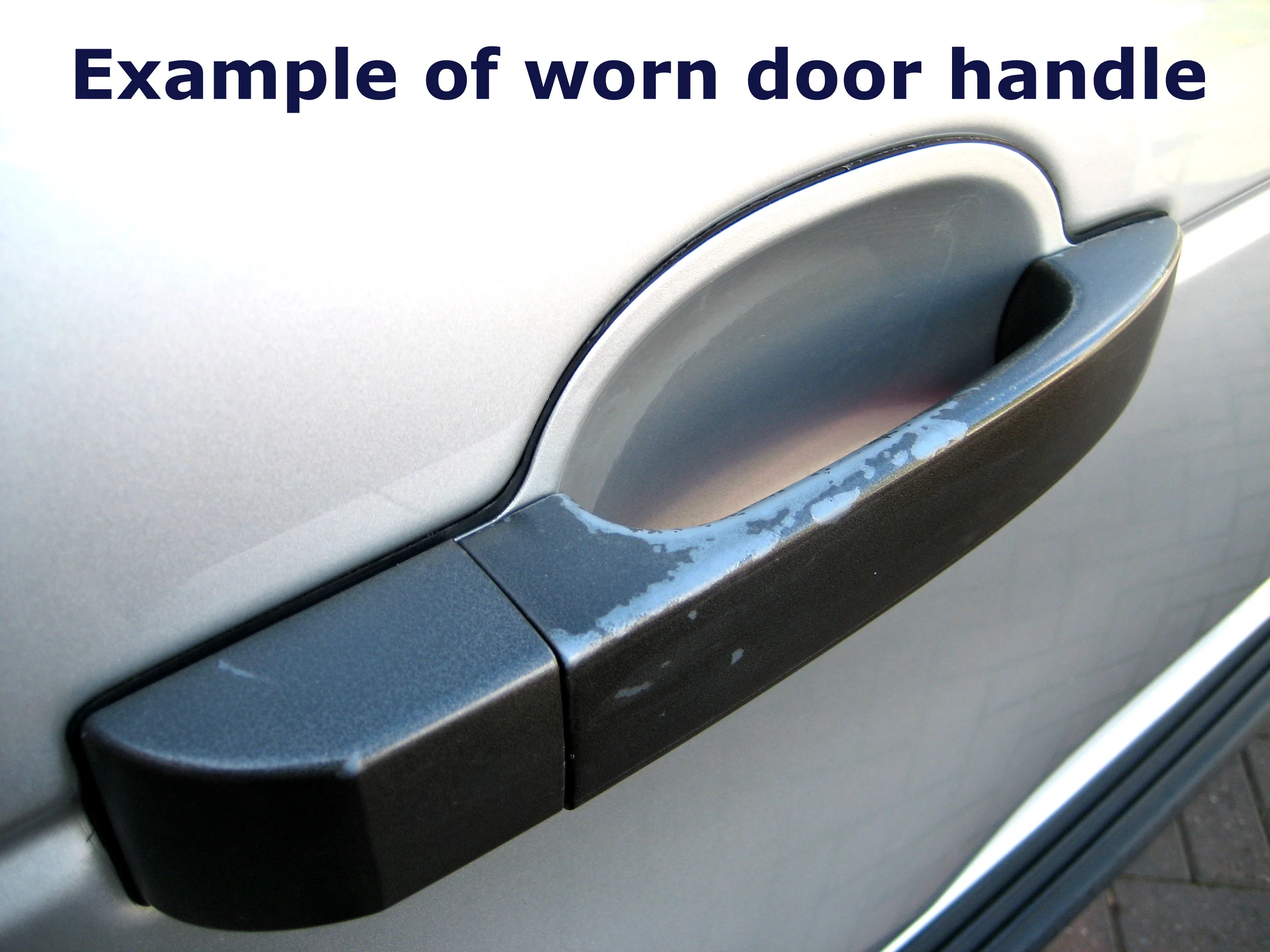 Door Handle Covers (8pc) for Range Rover L322 - Buckingham Blue - Image 3