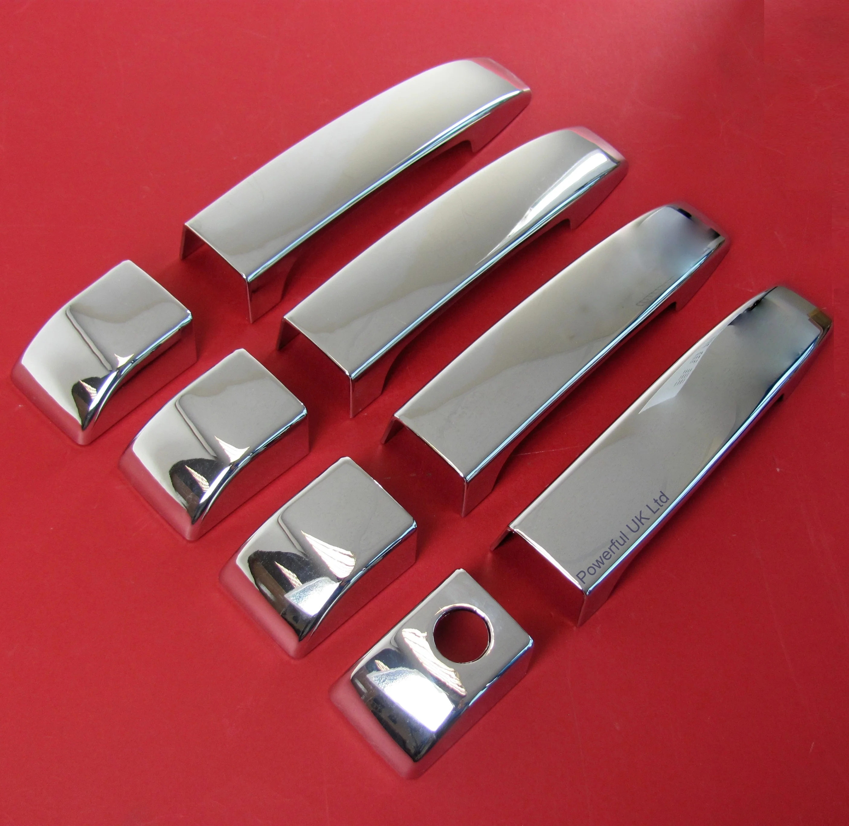 Door Handle Covers (8pc) for Range Rover L322   - Chrome - Image 5