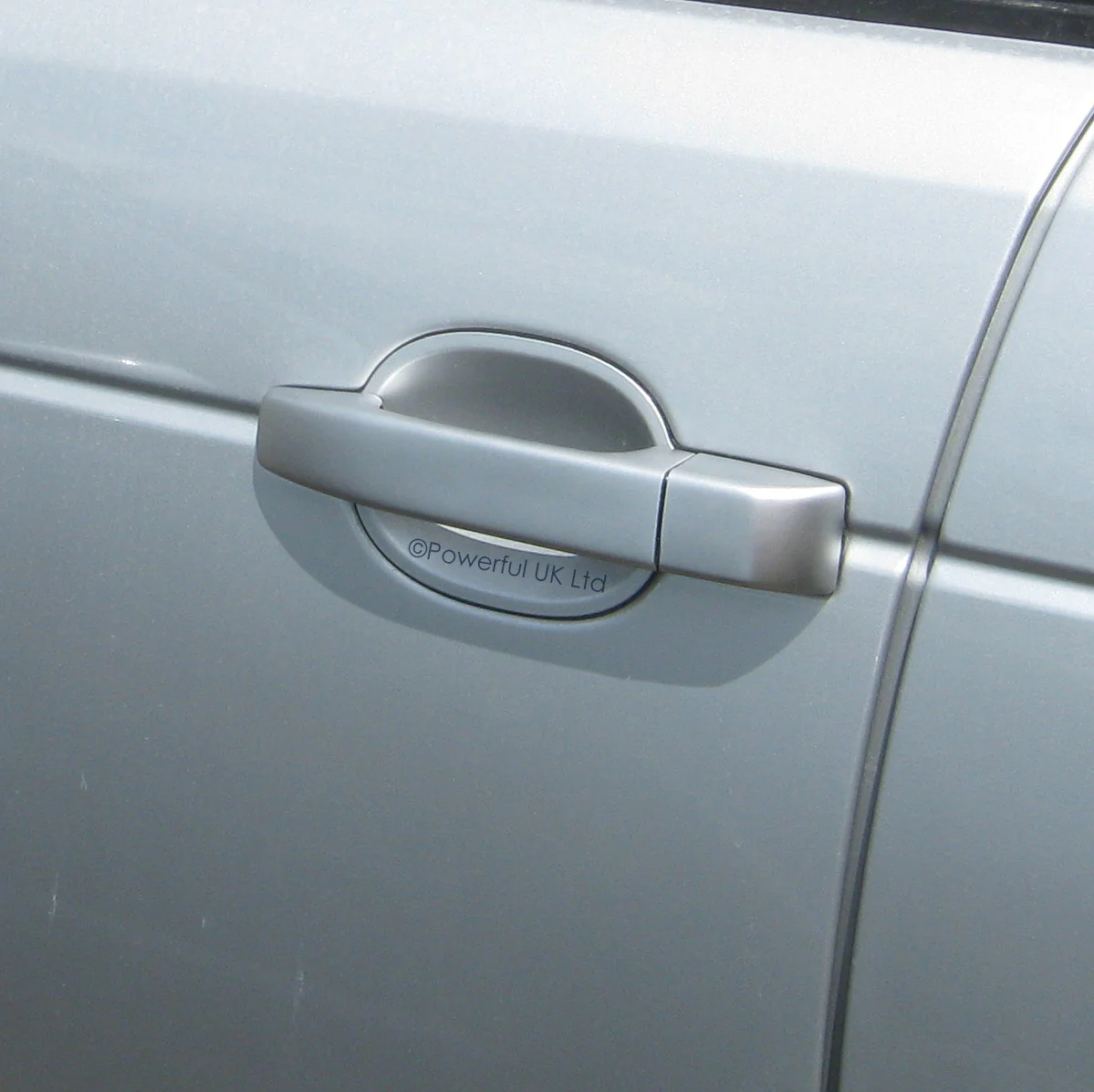 Door Handle Covers (8pc) for Range Rover L322 - Zambezi Silver - Image 4